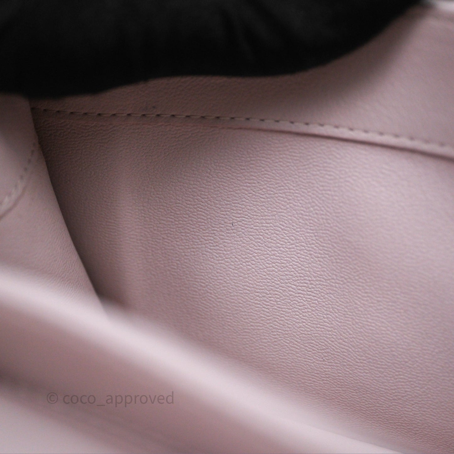Chanel Small Coco Lady Quilted Flap Bag With Top Handle Light Pink Calfskin Gold Hardware