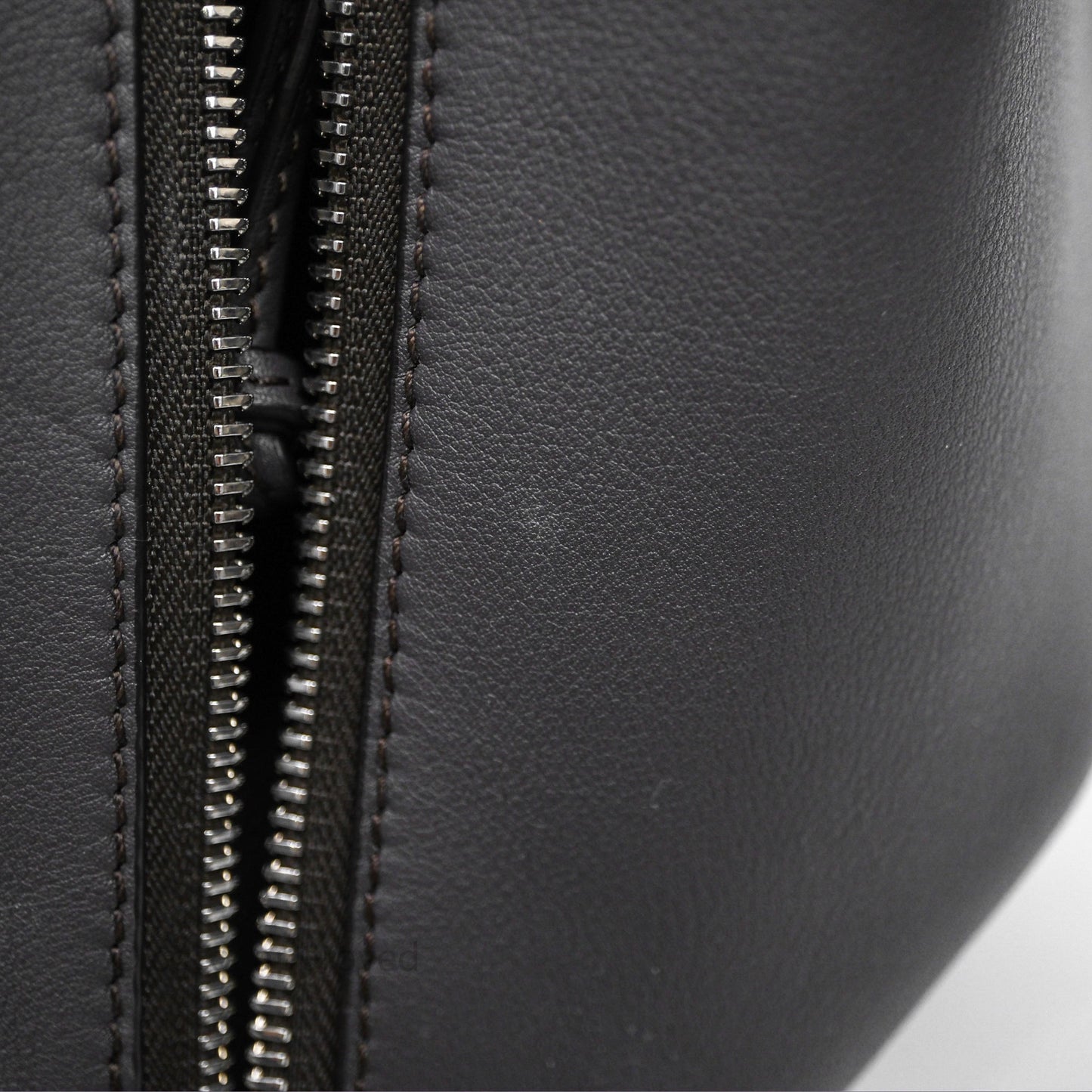 Loewe Small Cubi Bag In Supple Smooth Calfskin and Jacquard Dark Grey