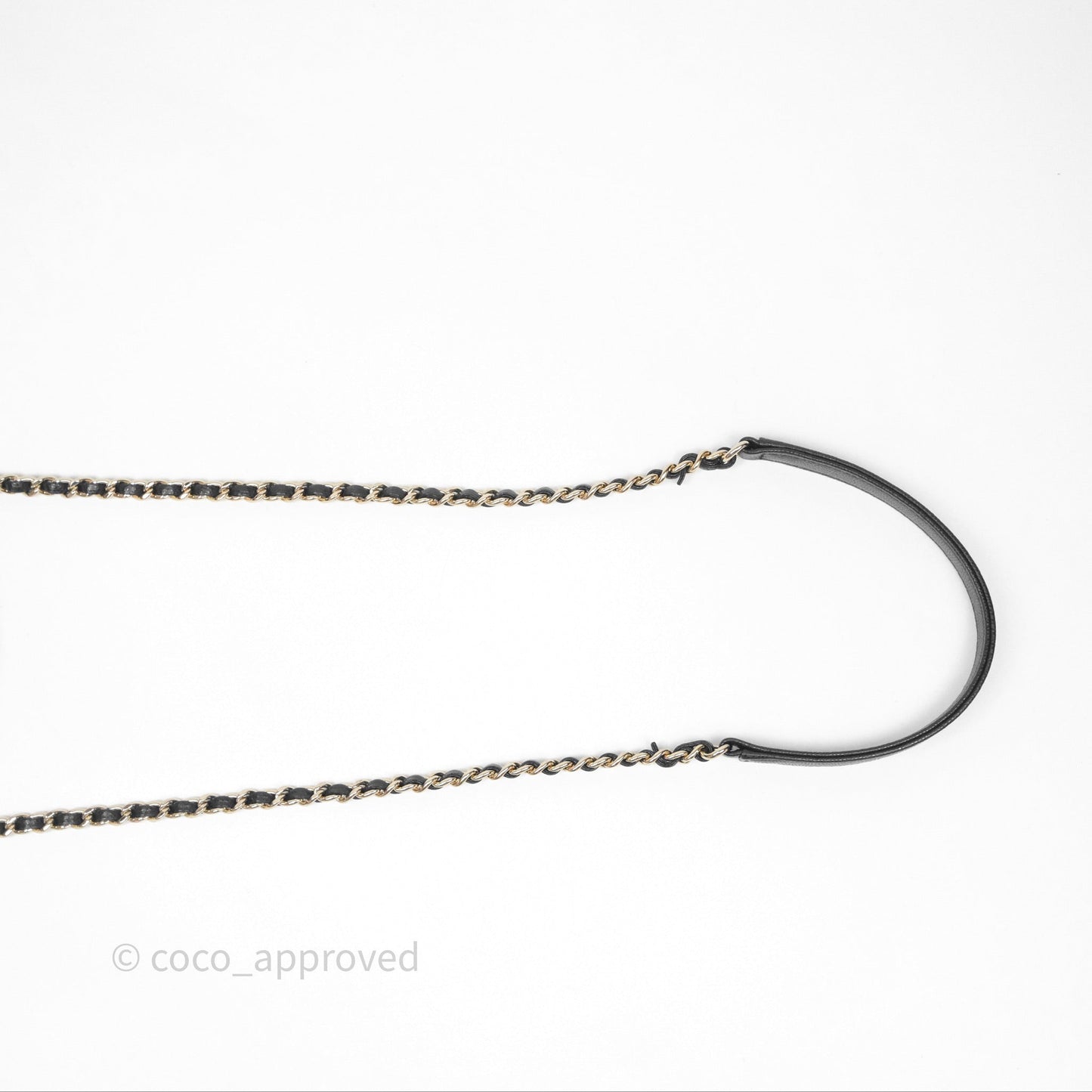 Chanel Small Coco Handle Quilted Black Caviar Gold Hardware