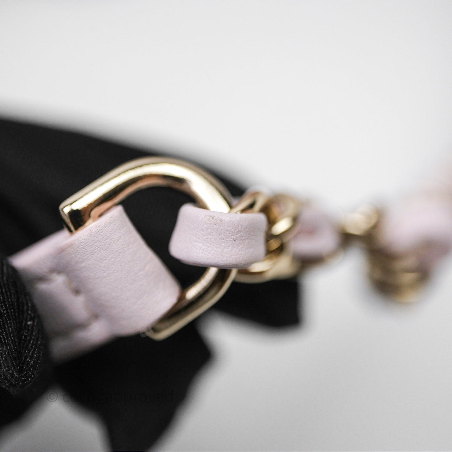 Chanel Small Coco Lady Quilted Flap Bag With Top Handle Light Pink Calfskin Gold Hardware