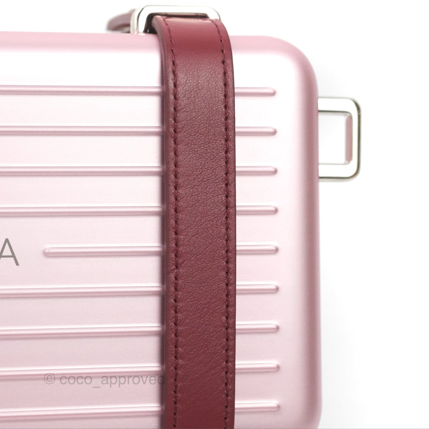 Dior x Rimowa Aluminum Personal Clutch Rose