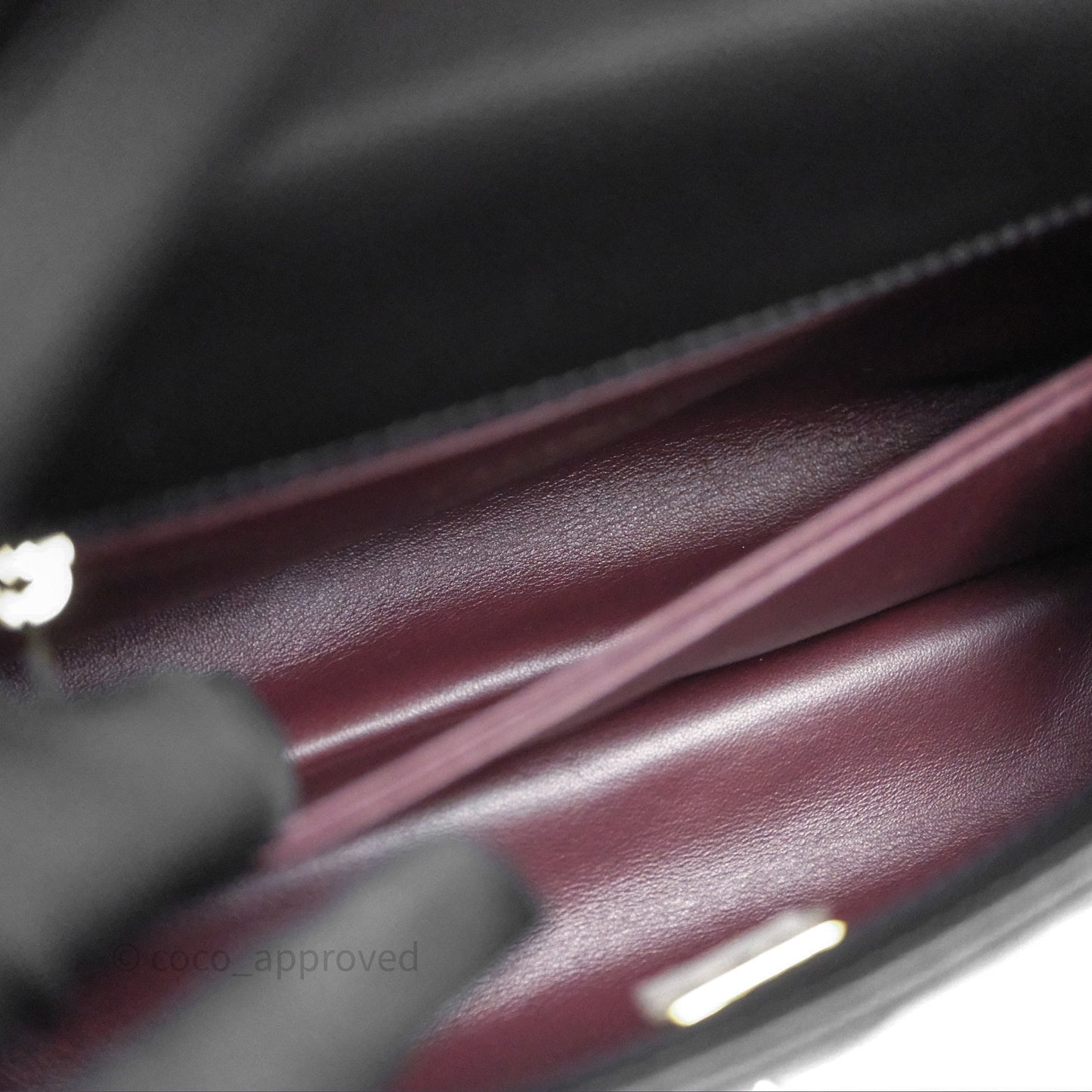 Chanel Small Coco Handle Quilted Black Caviar Gold Hardware
