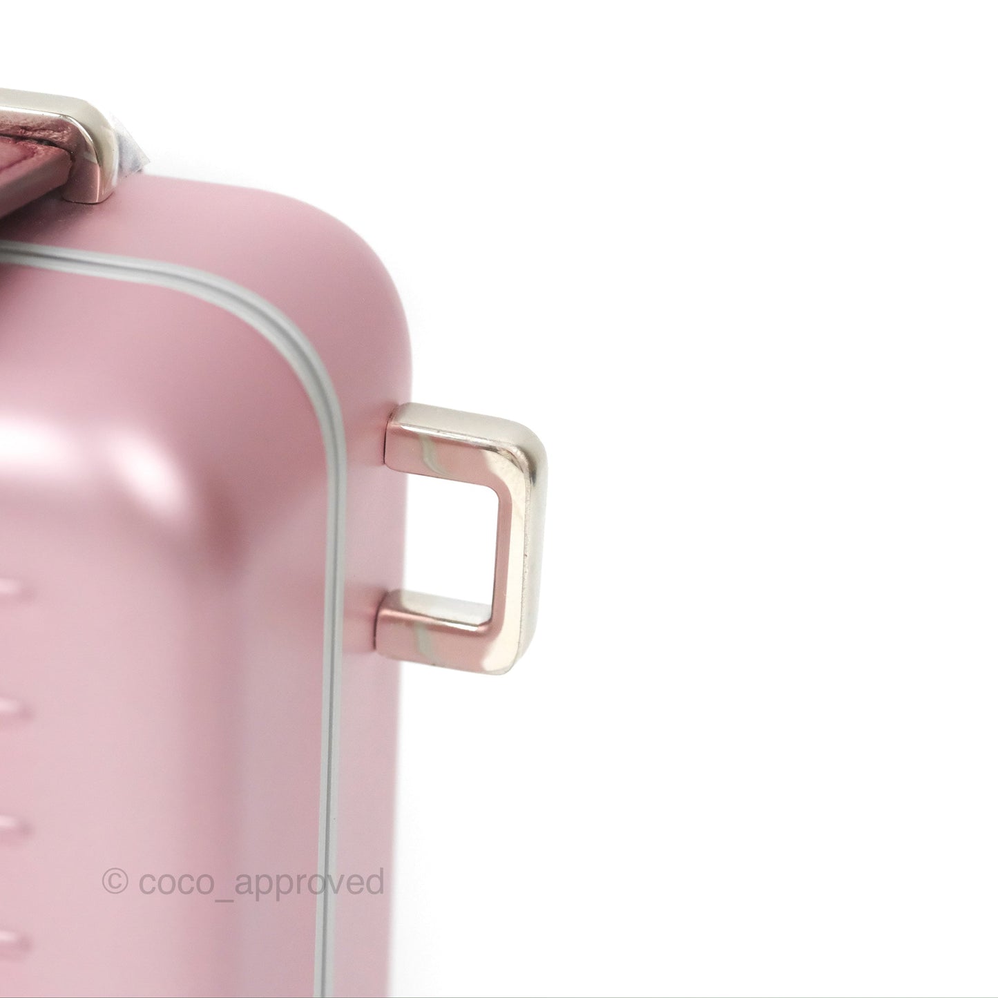 Dior x Rimowa Aluminum Personal Clutch Rose