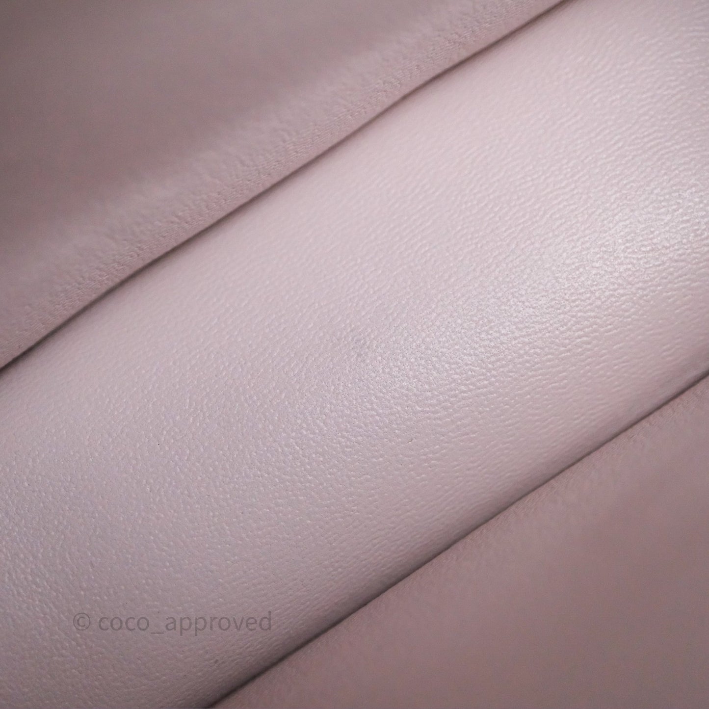 Chanel Small Coco Lady Quilted Flap Bag With Top Handle Light Pink Calfskin Gold Hardware