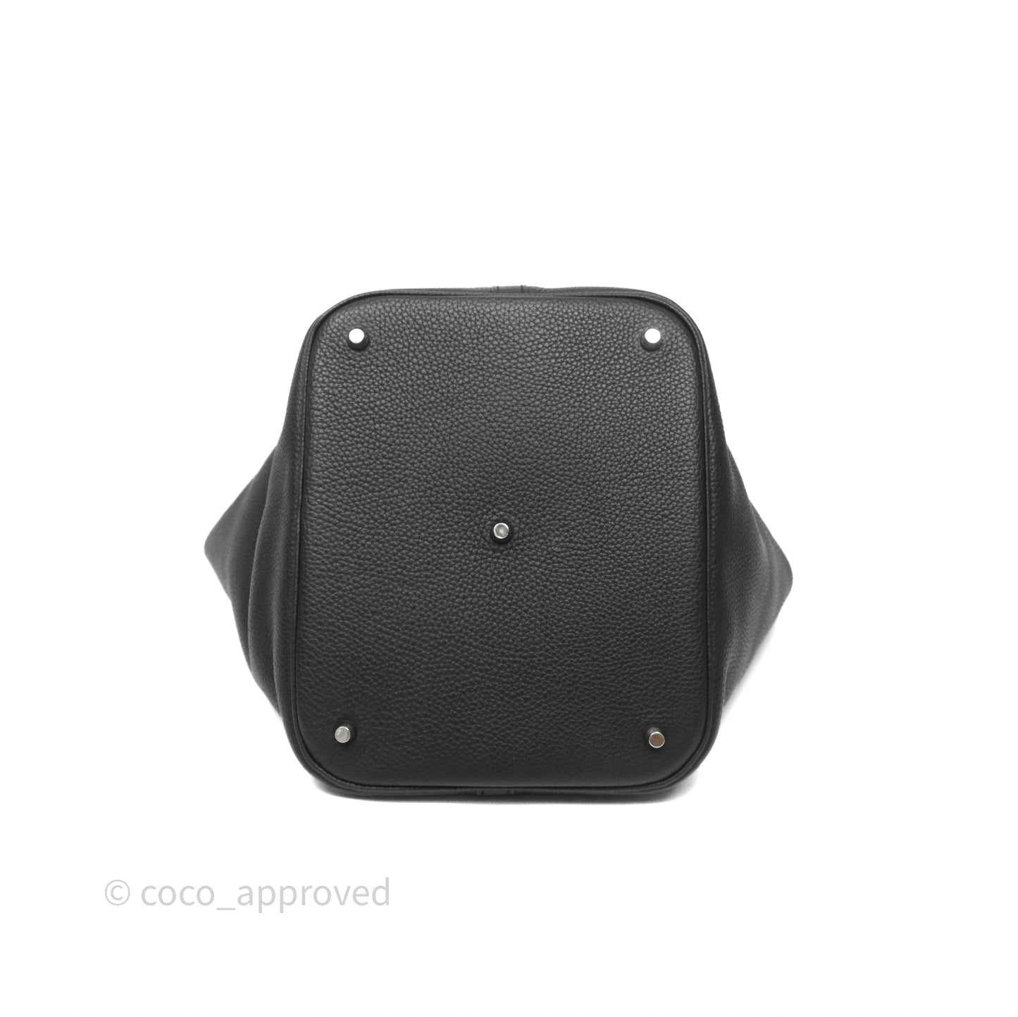 Hermès Picotin 26 Black Noir 89 Clemence Palladium Hardware