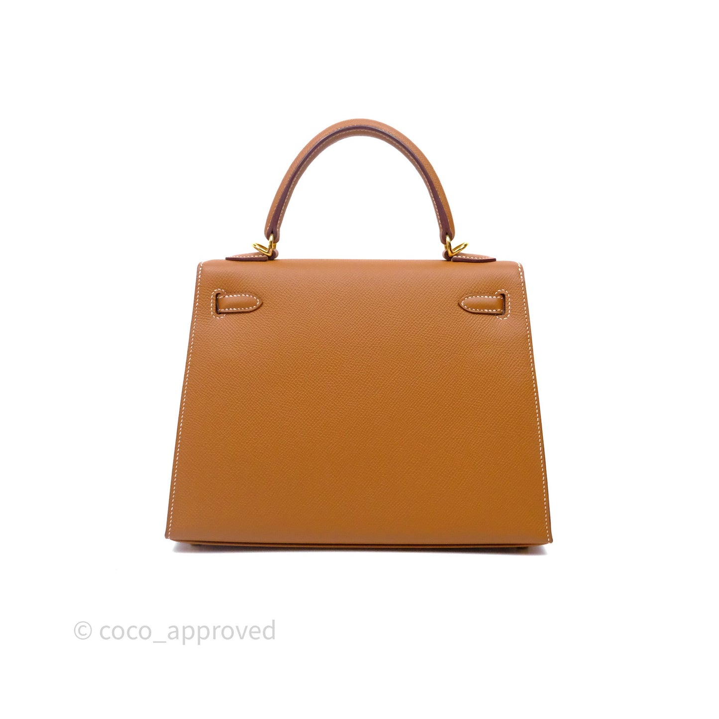 Hermès Kelly 25 Sellier Gold 37 Epsom Gold Hardware