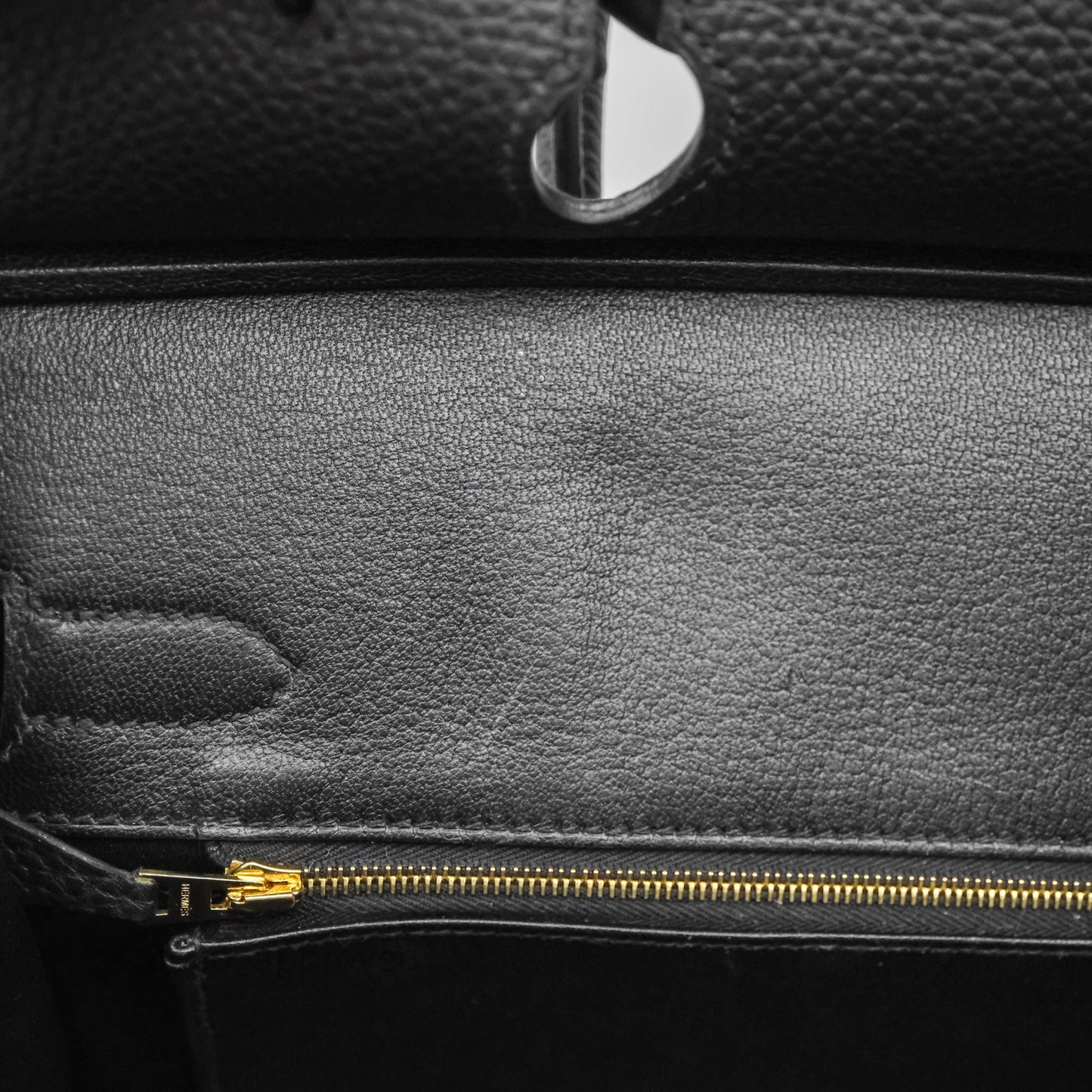 Hermès Birkin 30 Black Noir 89 Togo Gold Hardware