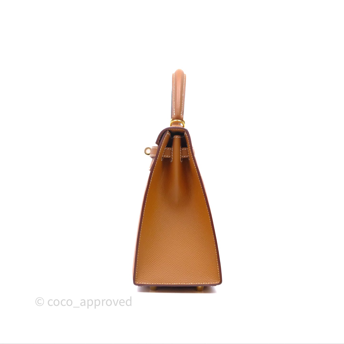 Hermès Kelly 25 Sellier Gold 37 Epsom Gold Hardware