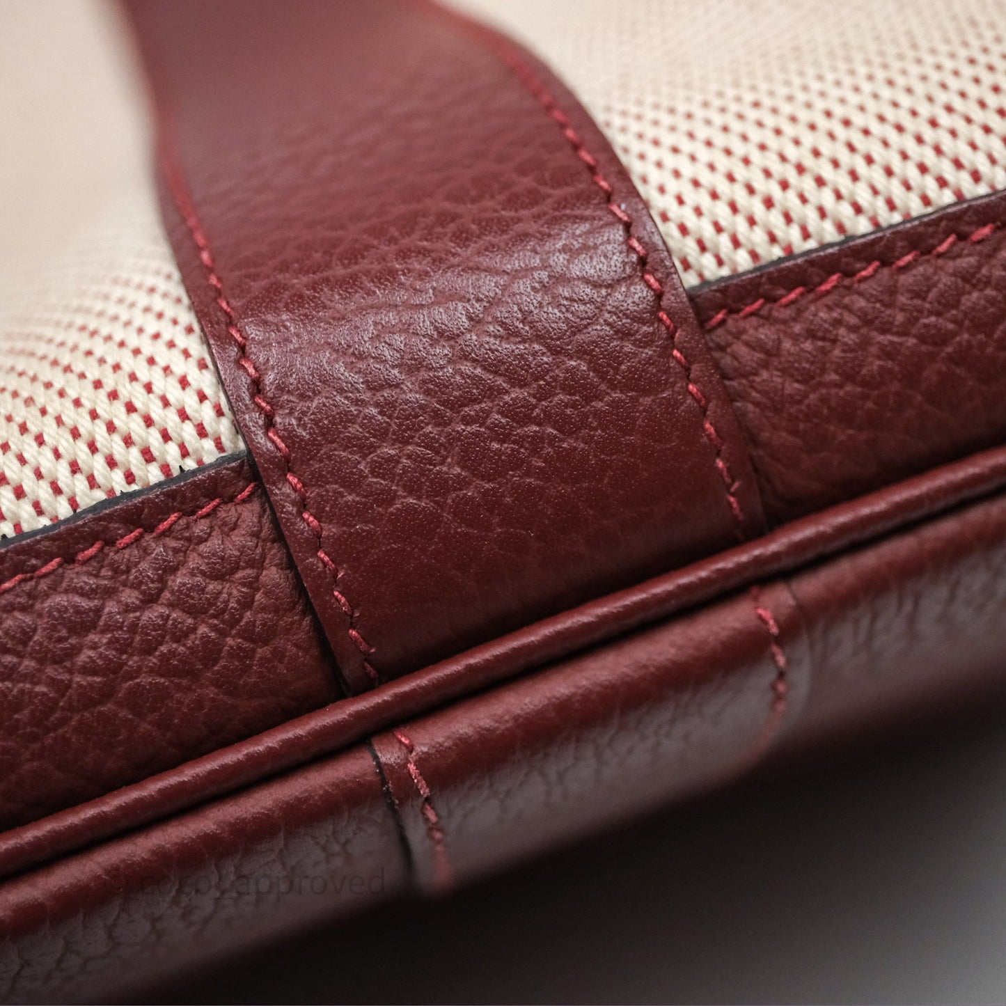 Hermes Garden Party 36 Ecru/ Rouge H 55 Palladium Hardware