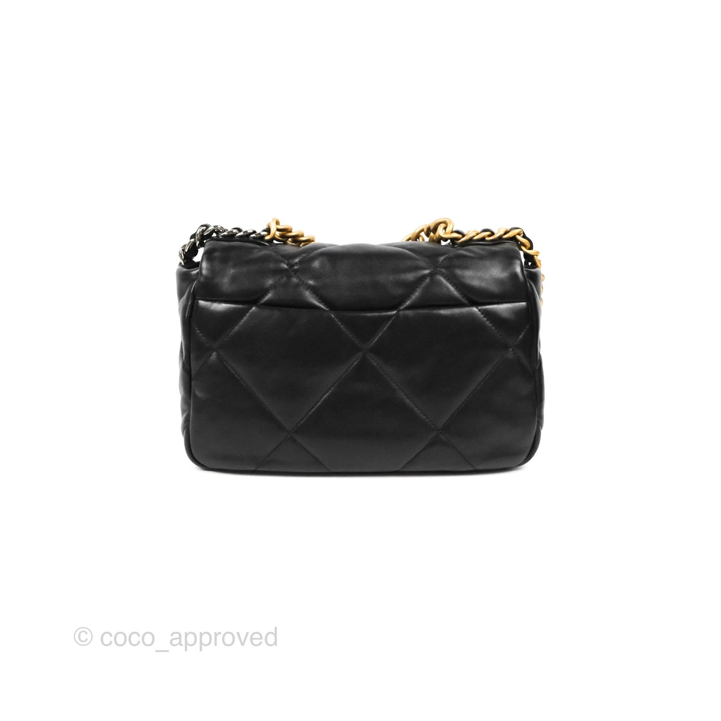 Chanel 19 Small Black Mixed Hardware