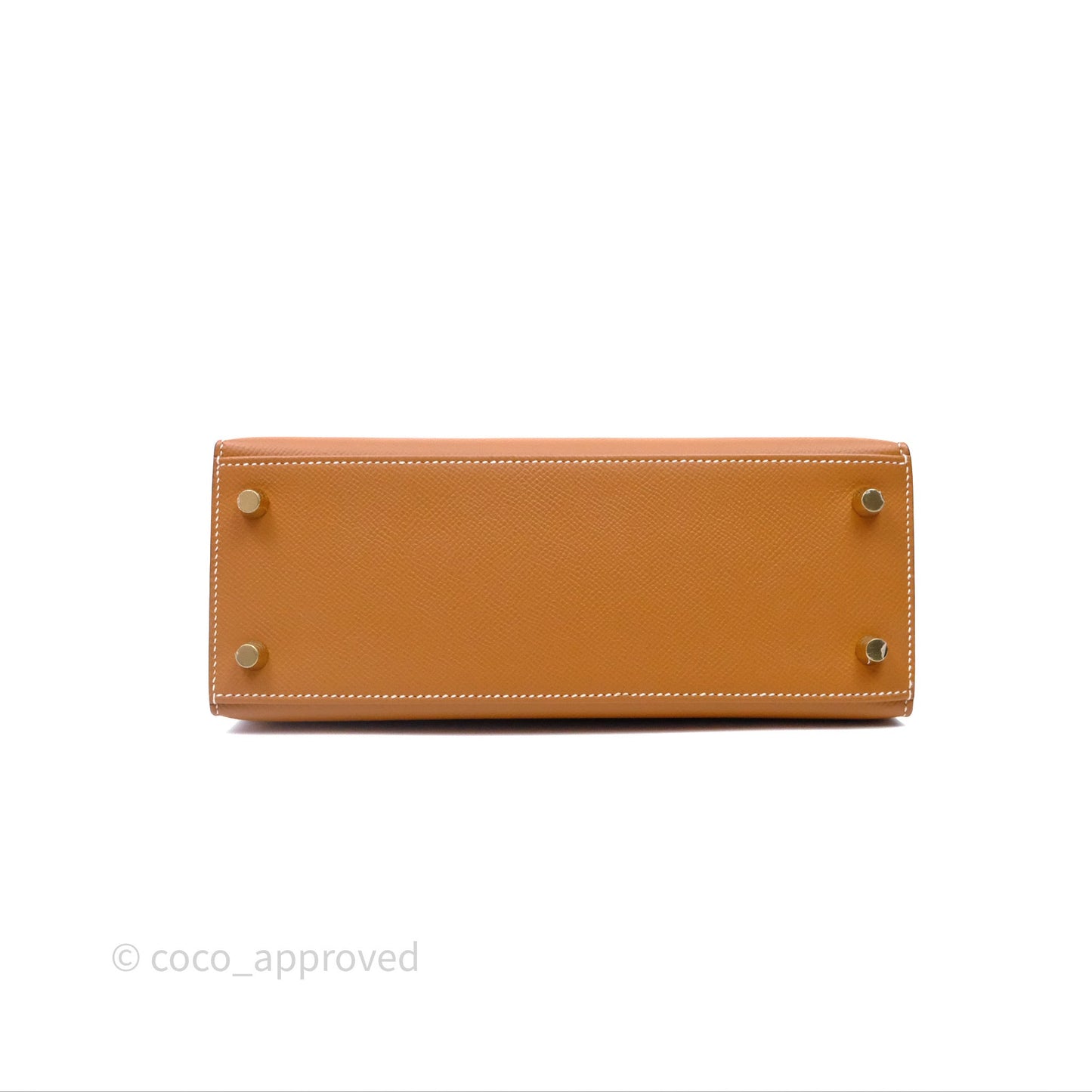 Hermès Kelly 25 Sellier Gold 37 Epsom Gold Hardware