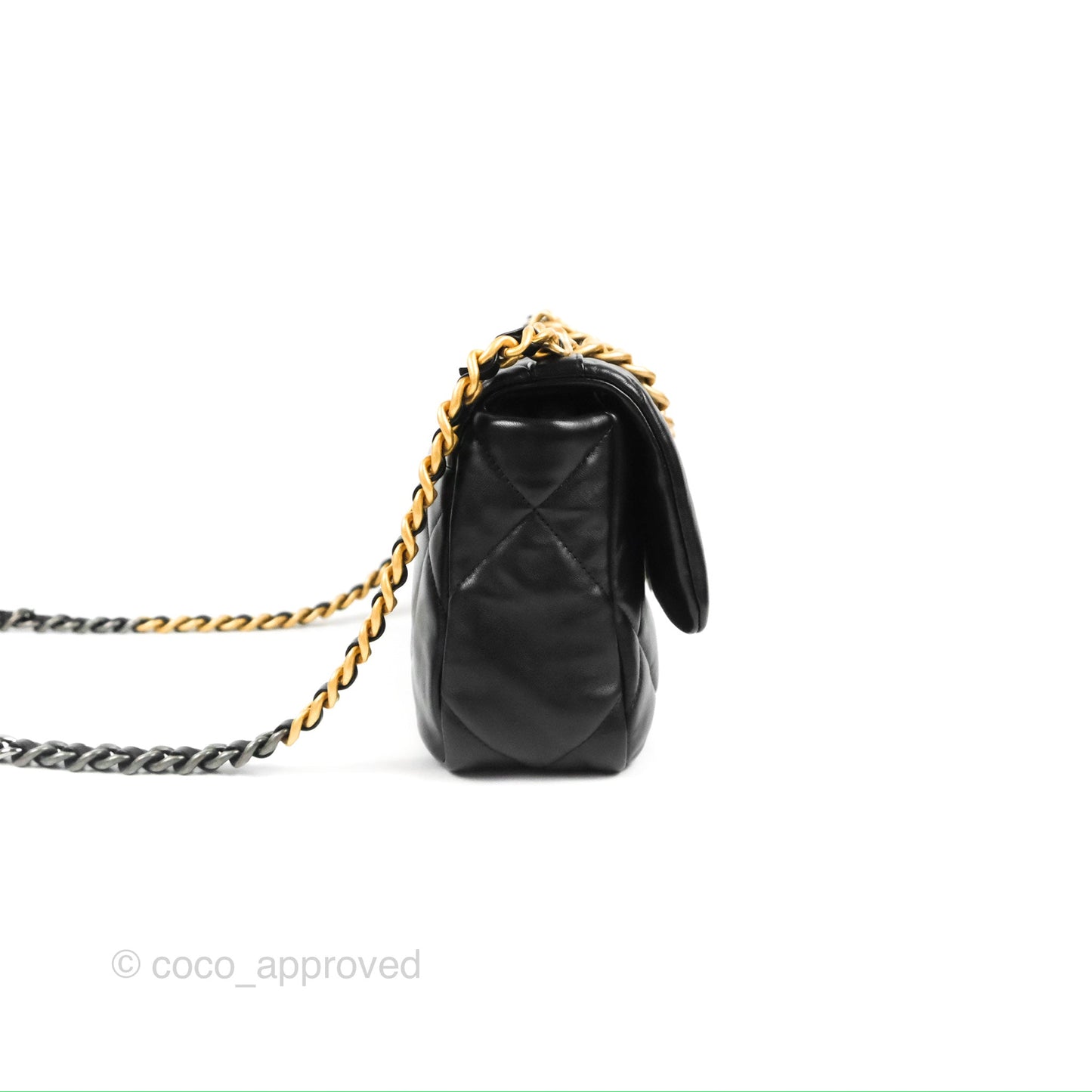 Chanel 19 Small Black Mixed Hardware