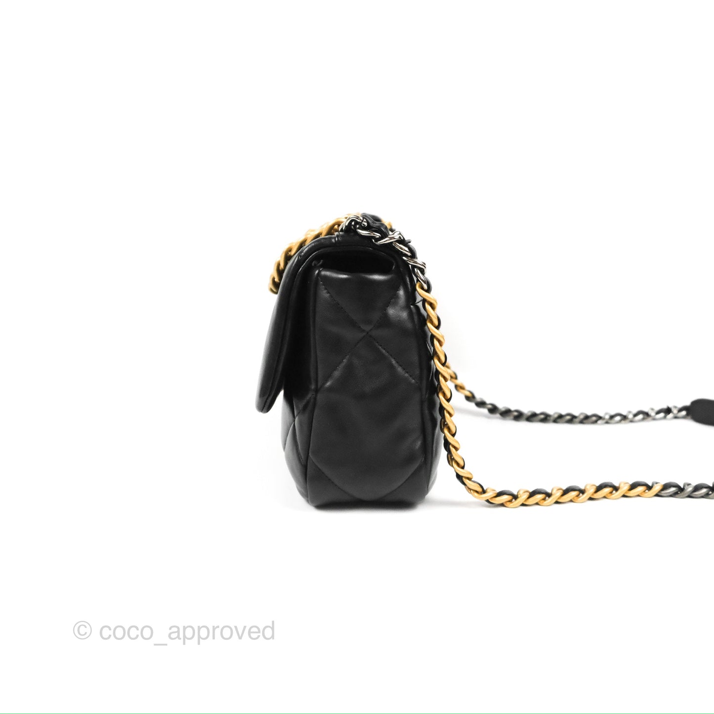 Chanel 19 Small Black Mixed Hardware