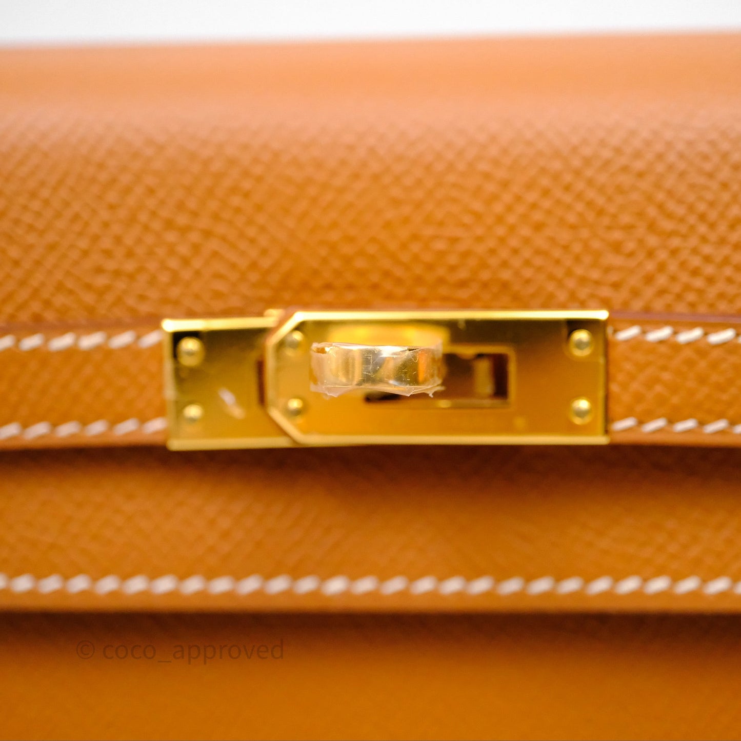 Hermès Kelly 25 Sellier Gold 37 Epsom Gold Hardware