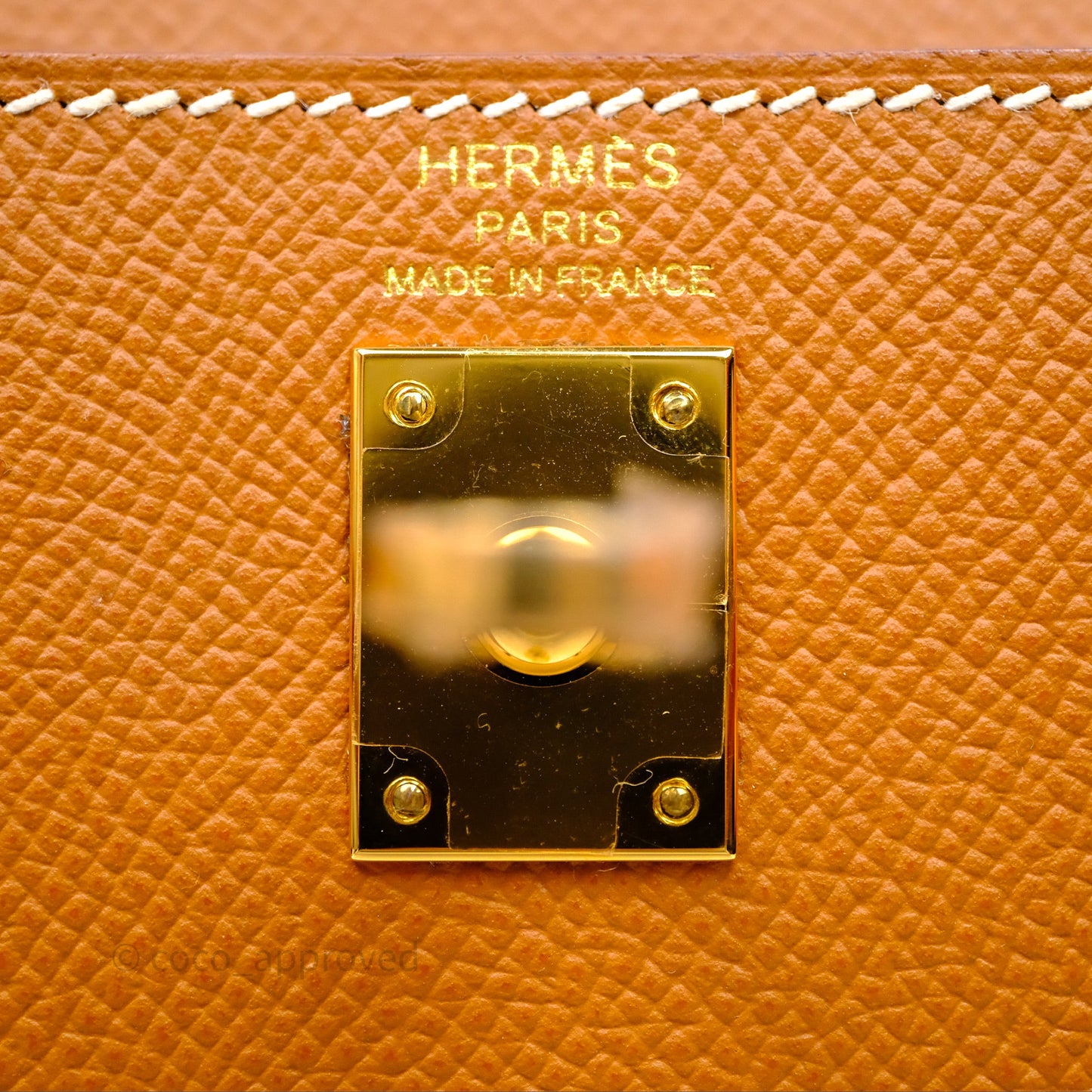 Hermès Kelly 25 Sellier Gold 37 Epsom Gold Hardware