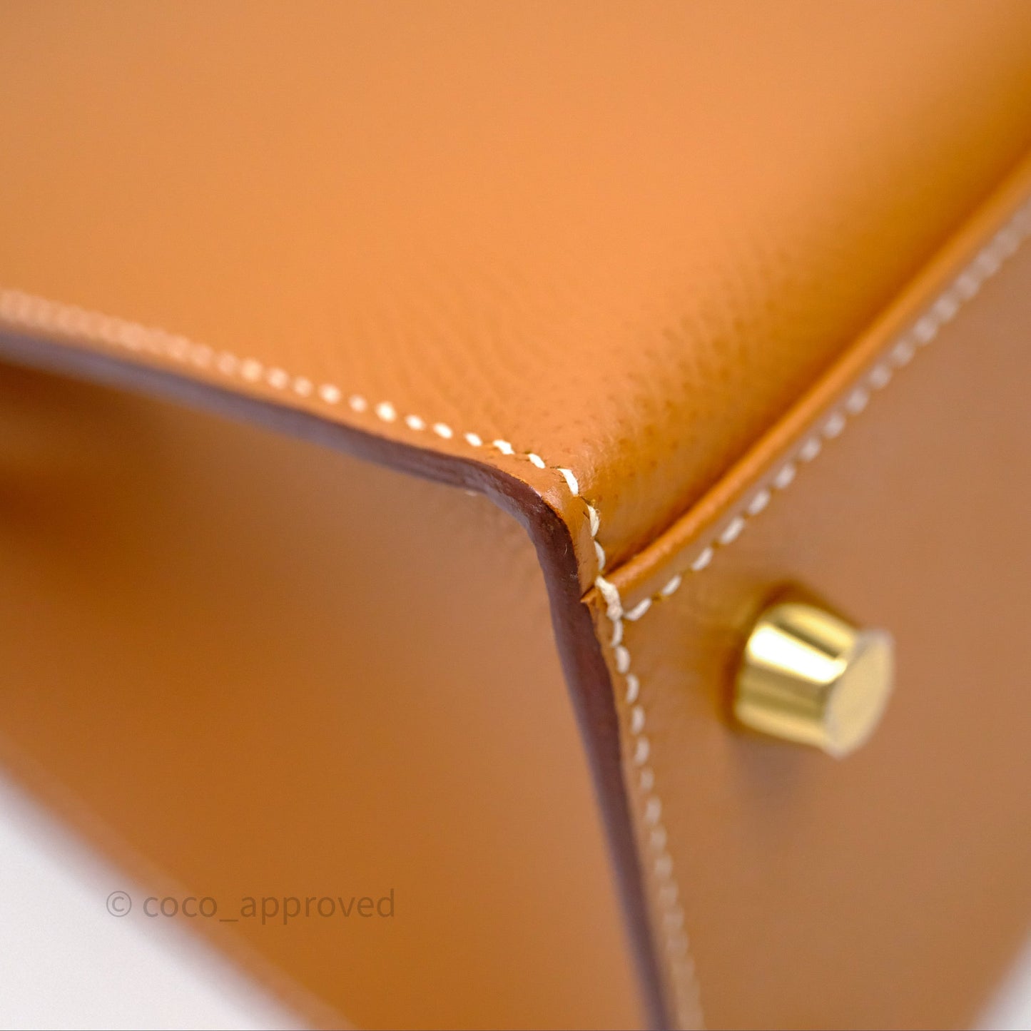 Hermès Kelly 25 Sellier Gold 37 Epsom Gold Hardware