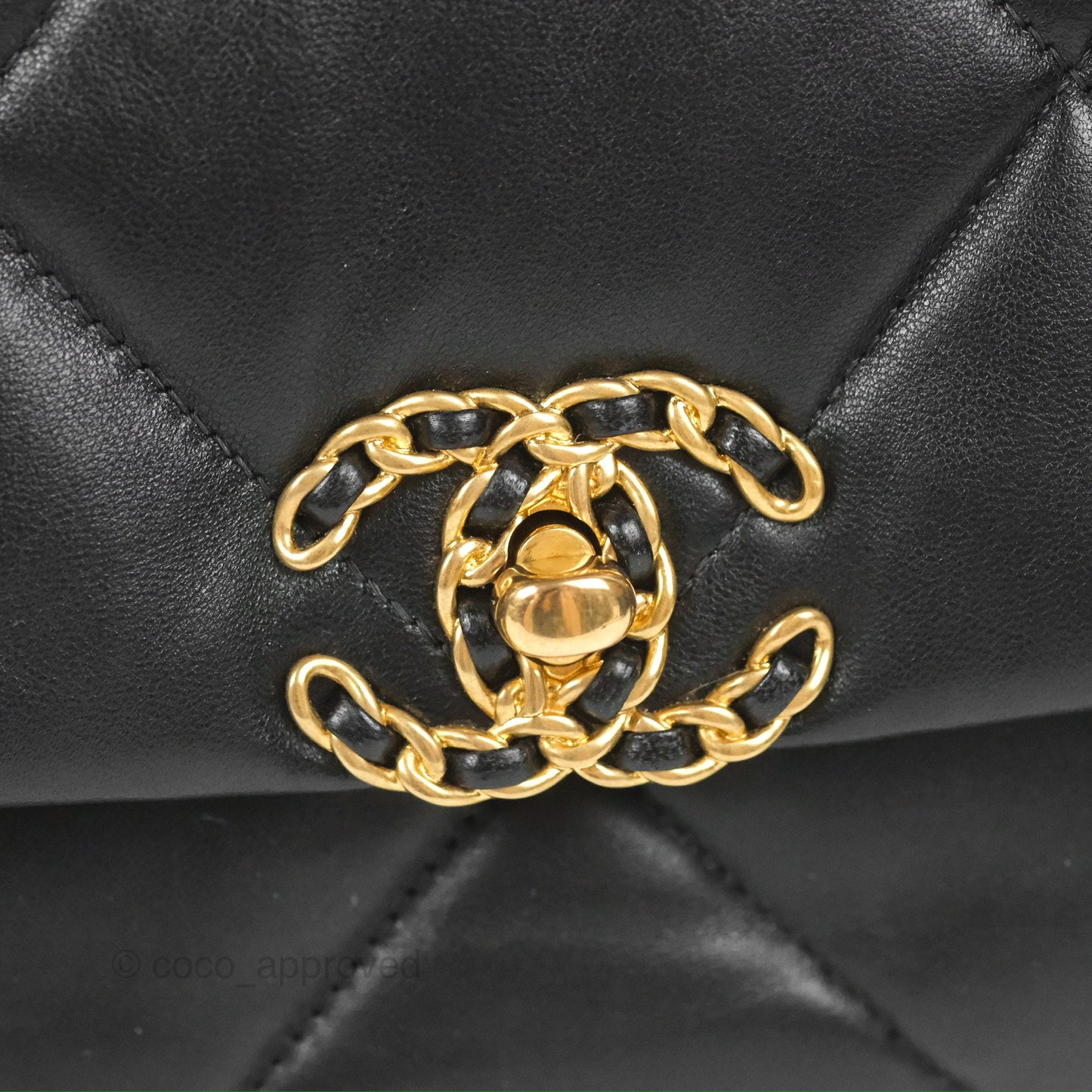 Chanel 19 Small Black Mixed Hardware