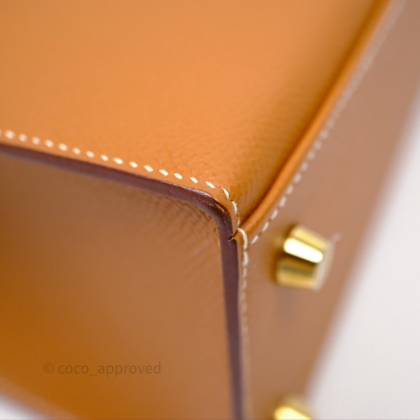 Hermès Kelly 25 Sellier Gold 37 Epsom Gold Hardware