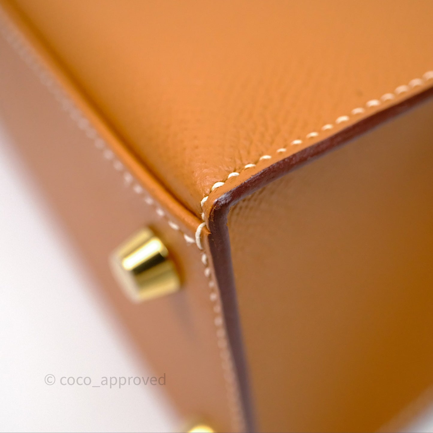 Hermès Kelly 25 Sellier Gold 37 Epsom Gold Hardware