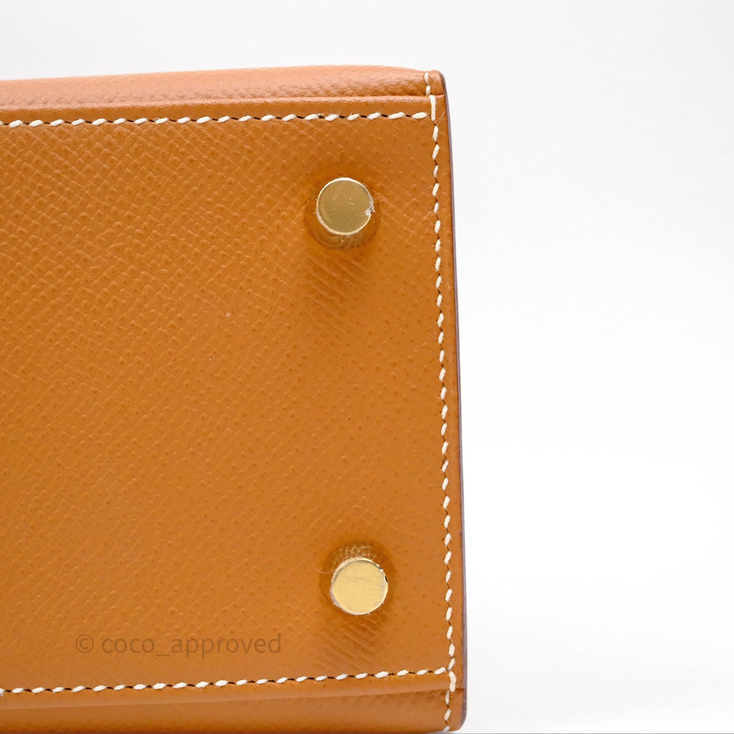 Hermès Kelly 25 Sellier Gold 37 Epsom Gold Hardware