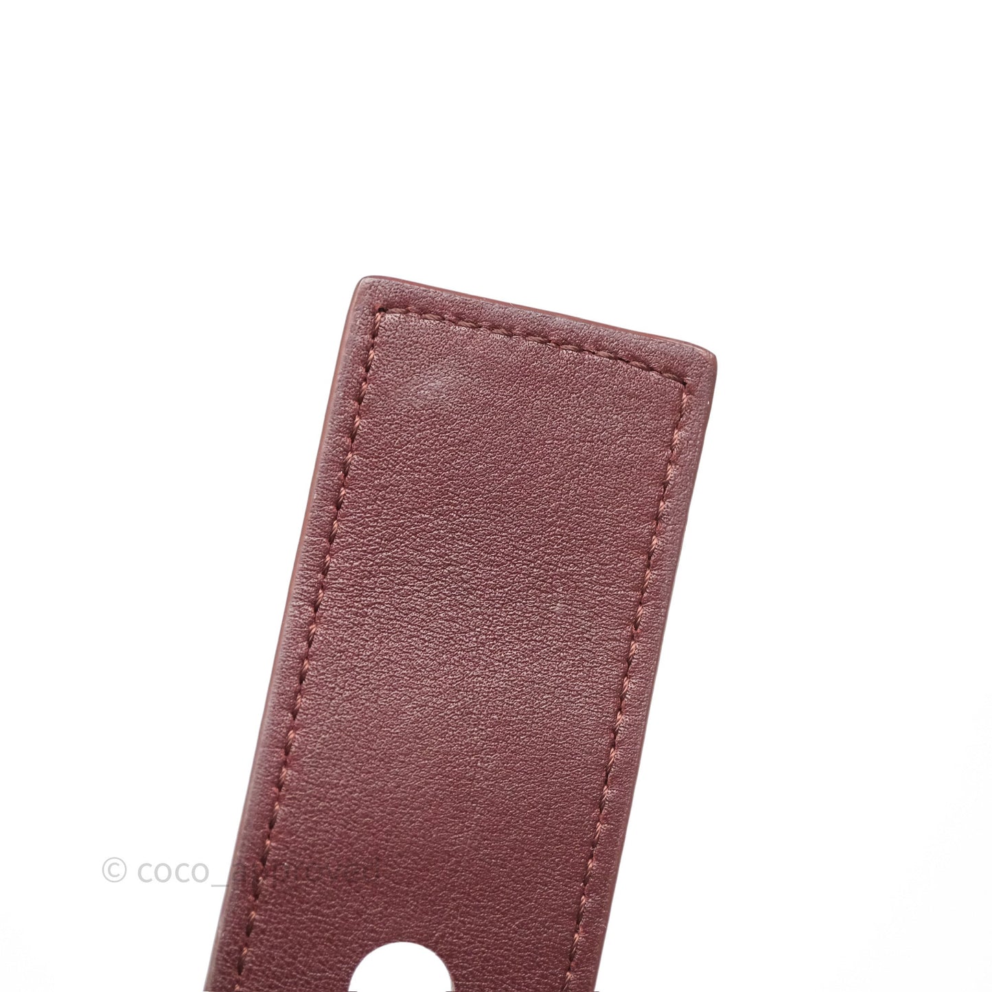 Loewe Mini Pebble Bucket in Smooth Calfskin Dark Burgundy