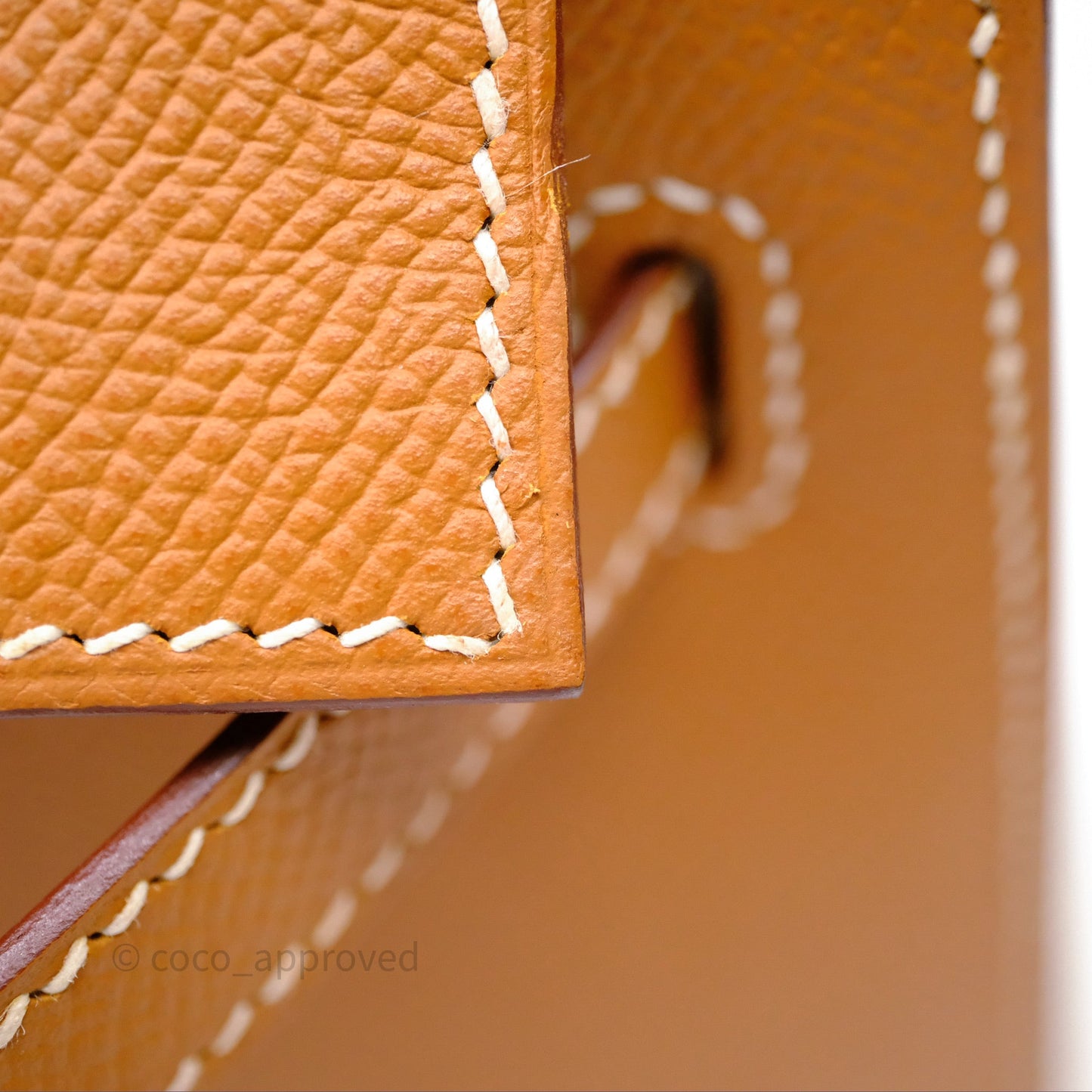 Hermès Kelly 25 Sellier Gold 37 Epsom Gold Hardware