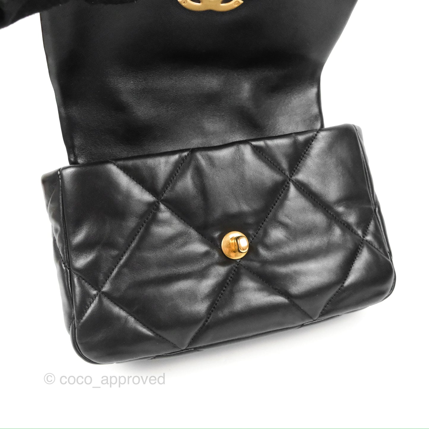 Chanel 19 Small Black Mixed Hardware