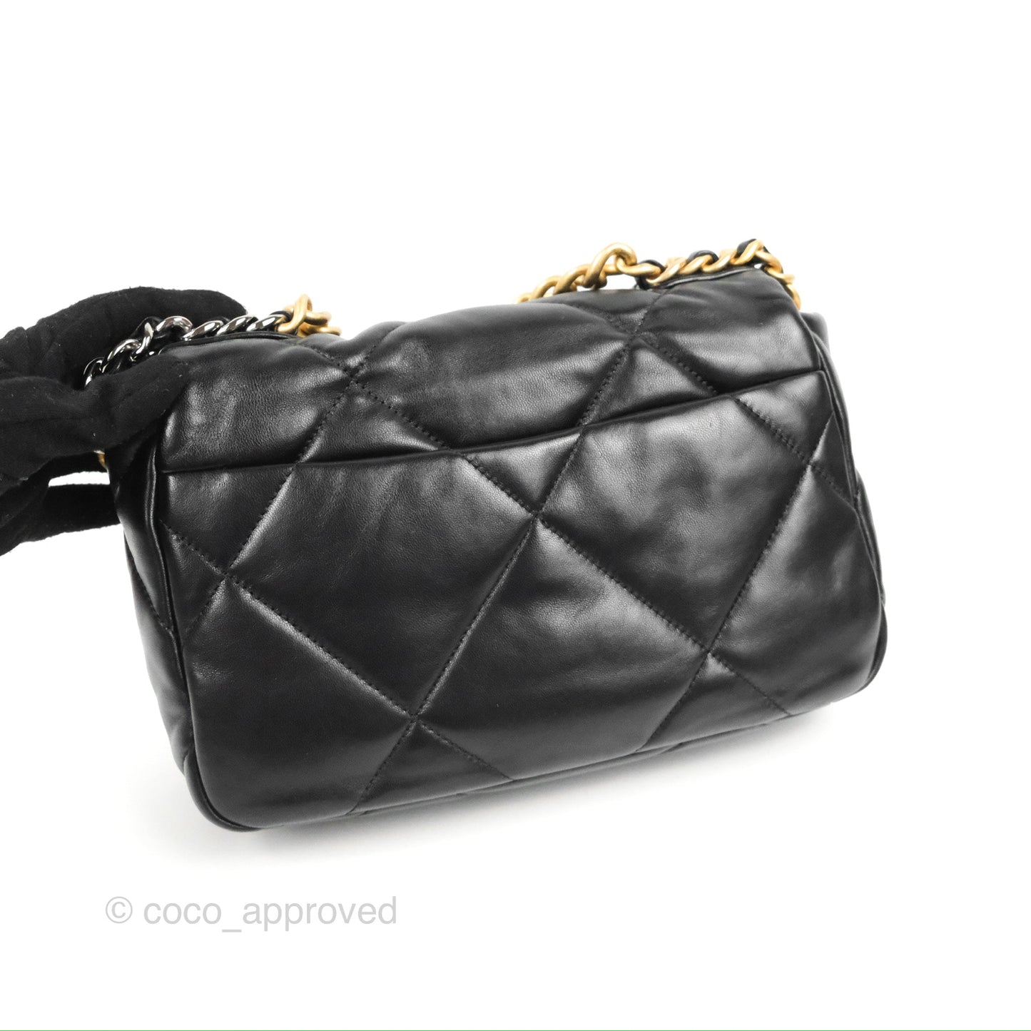 Chanel 19 Small Black Mixed Hardware
