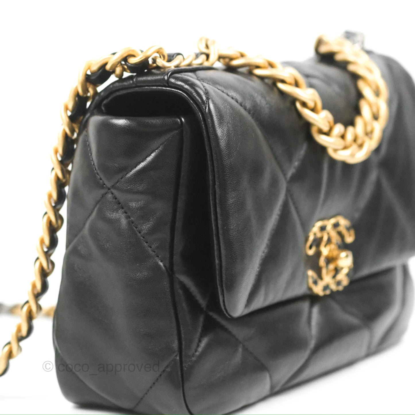 Chanel 19 Small Black Mixed Hardware