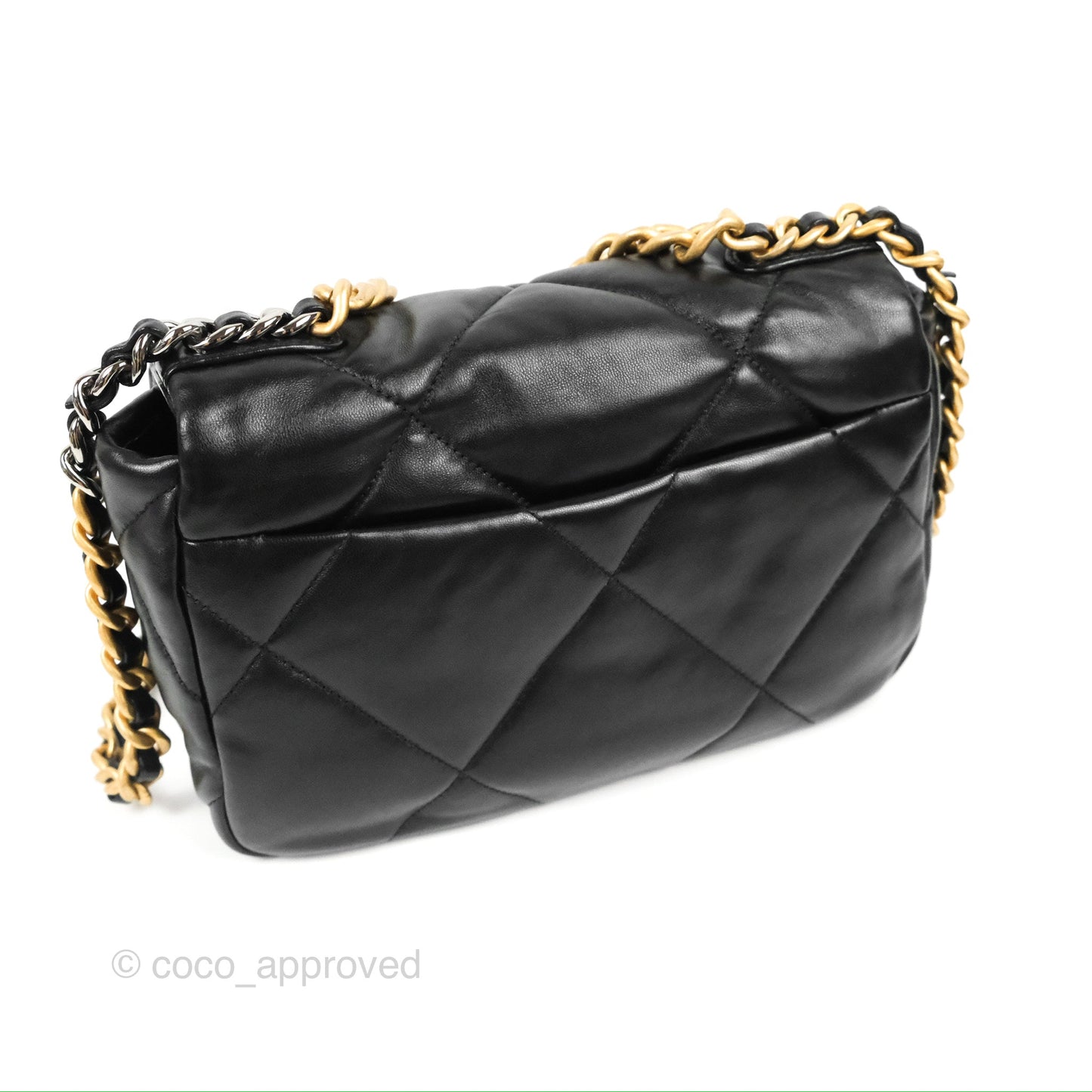 Chanel 19 Small Black Mixed Hardware