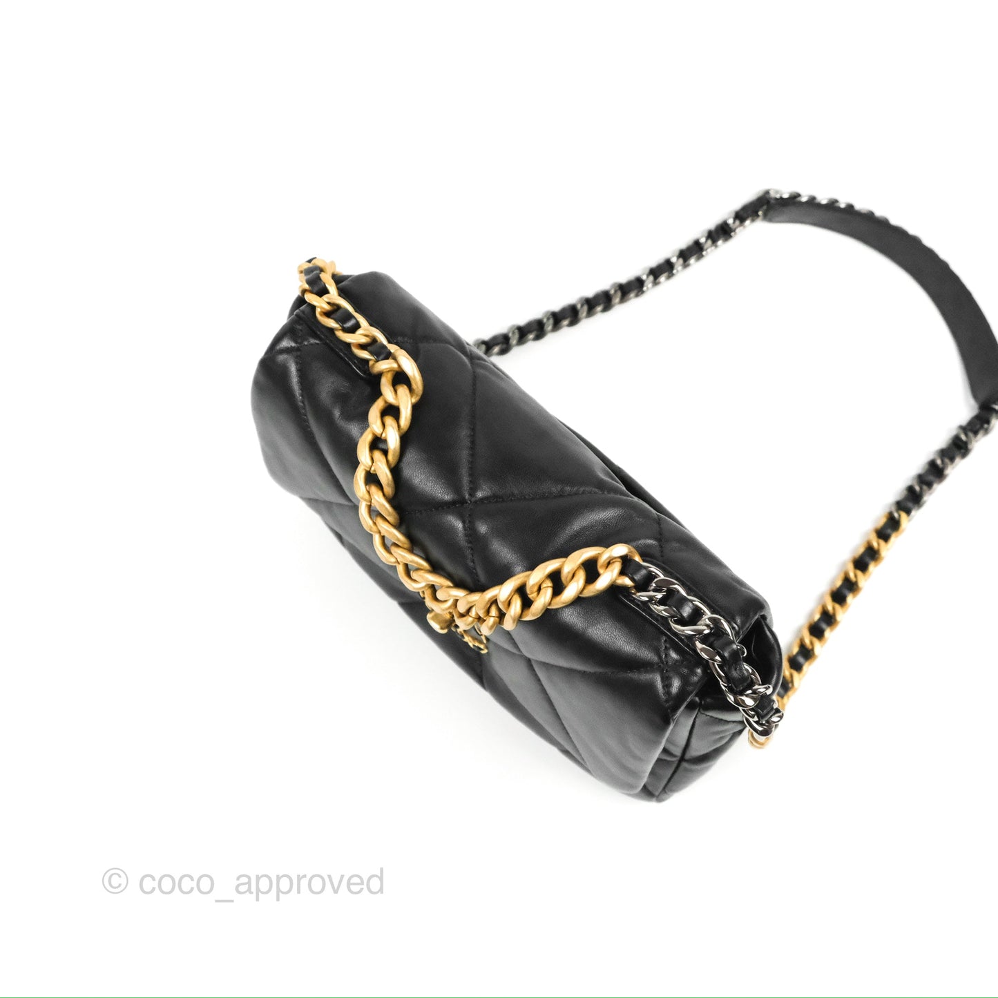 Chanel 19 Small Black Mixed Hardware