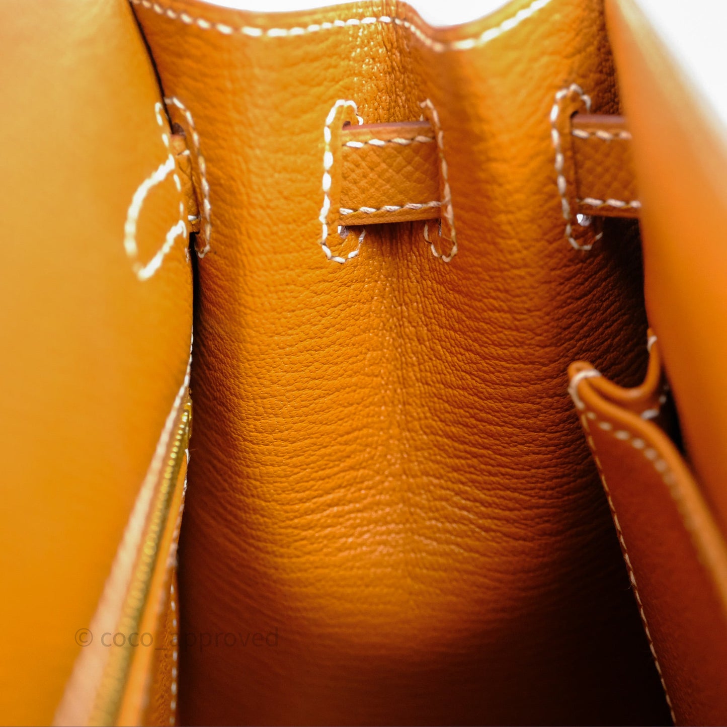 Hermès Kelly 25 Sellier Gold 37 Epsom Gold Hardware