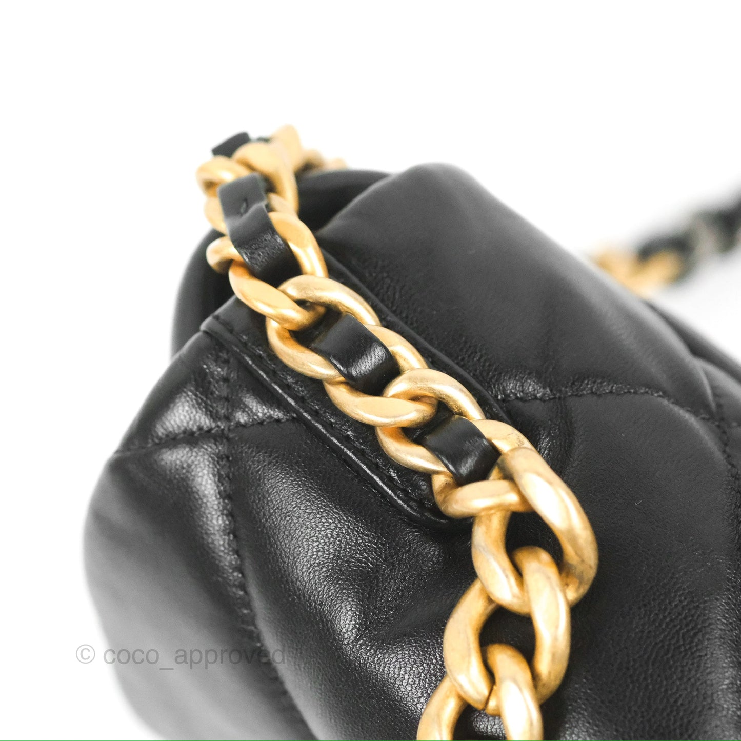 Chanel 19 Small Black Mixed Hardware