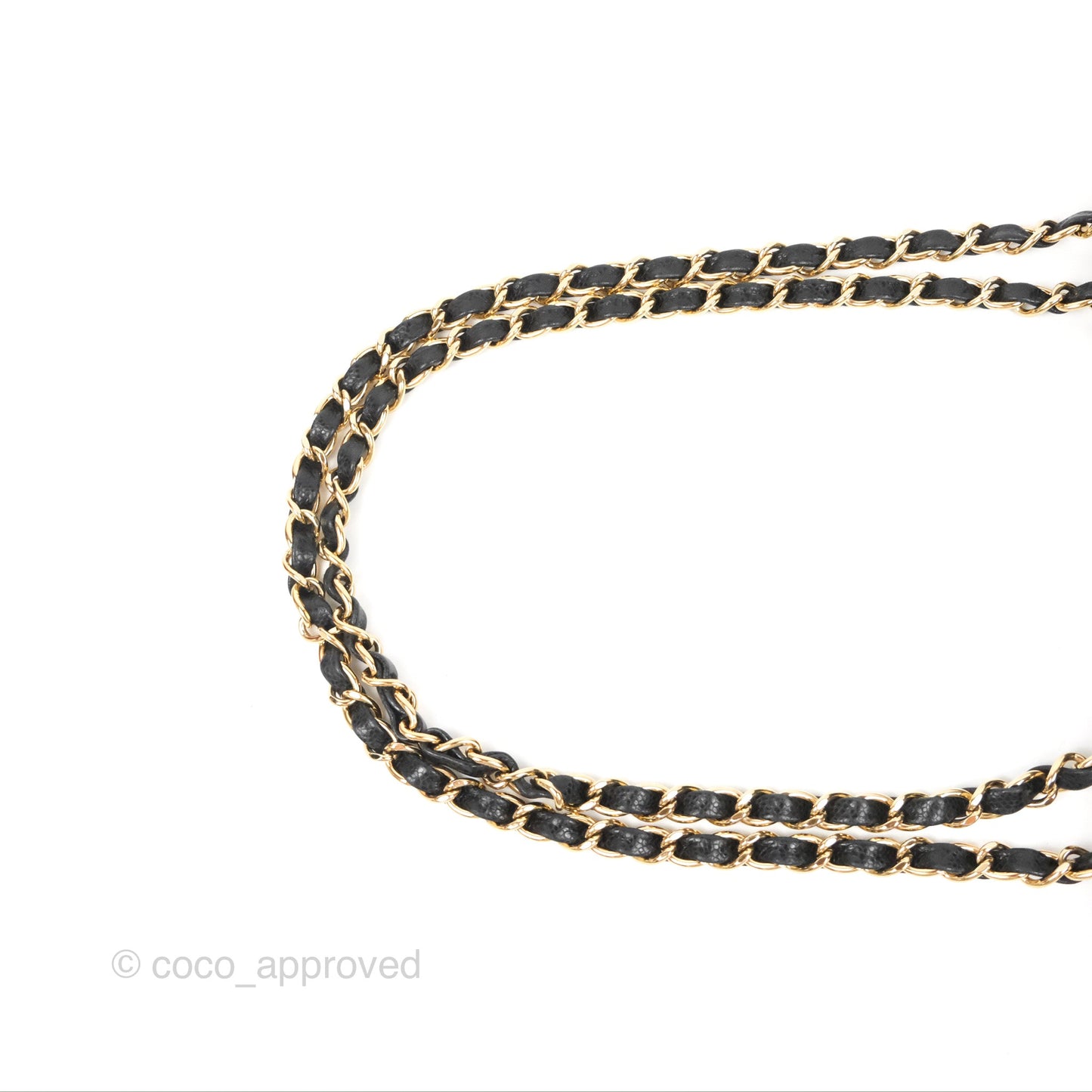 Chanel Jumbo Single Flap Black Caviar 24K Gold Hardware