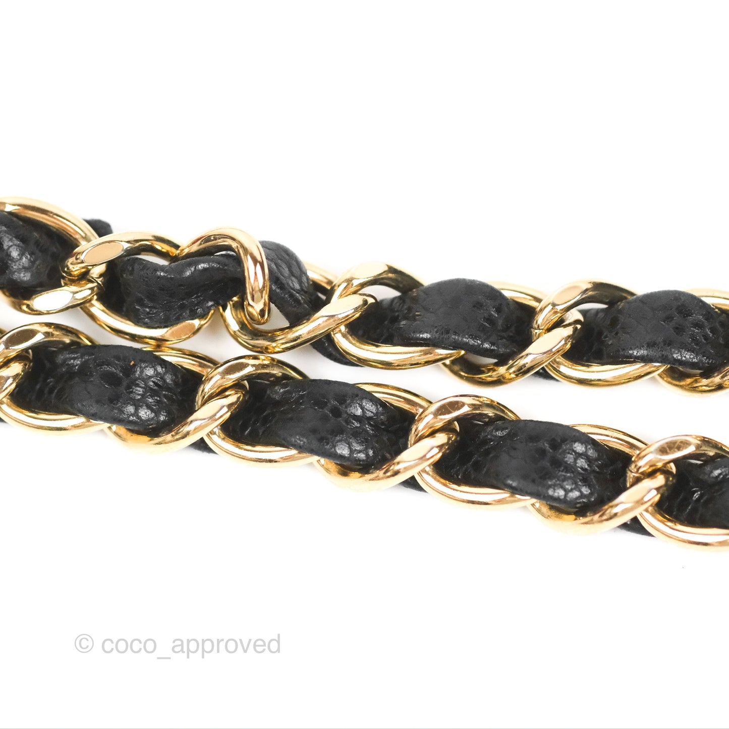 Chanel Jumbo Single Flap Black Caviar 24K Gold Hardware