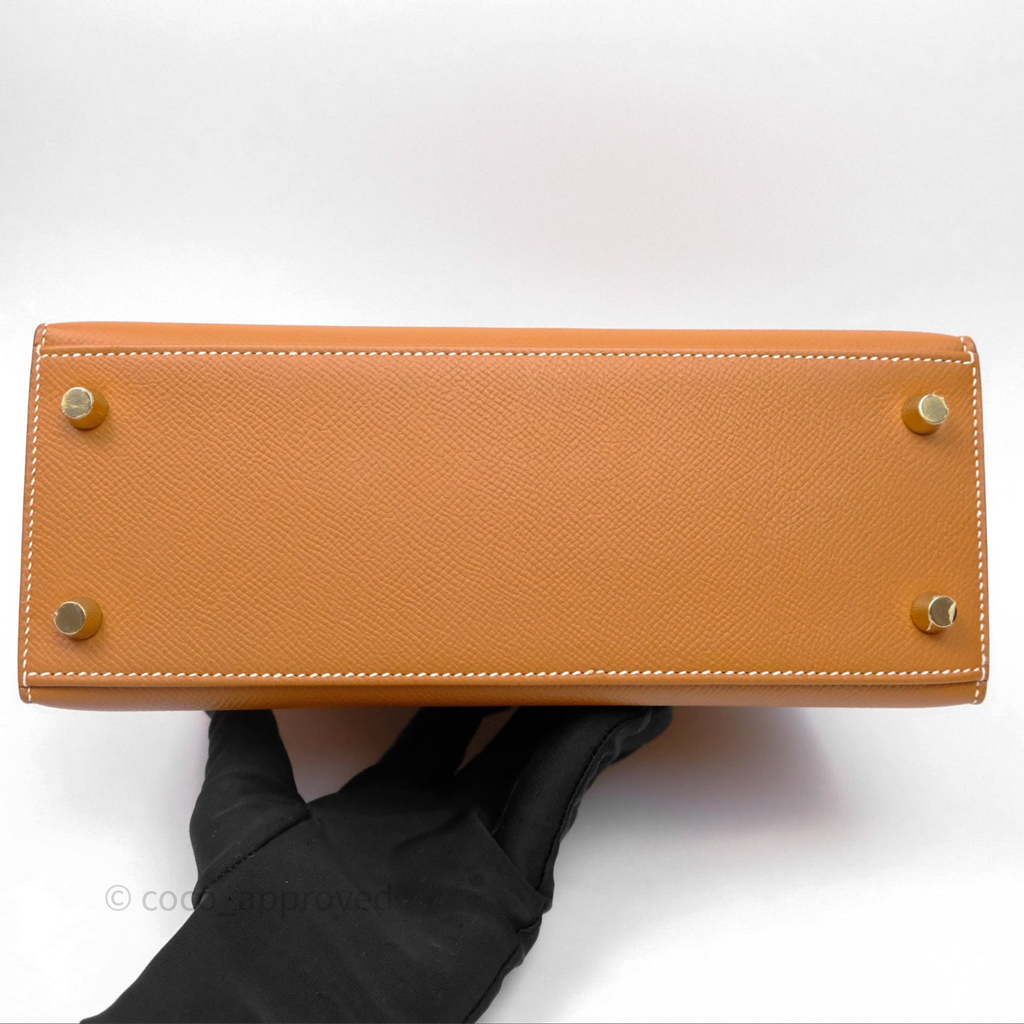 Hermès Kelly 25 Sellier Gold 37 Epsom Gold Hardware