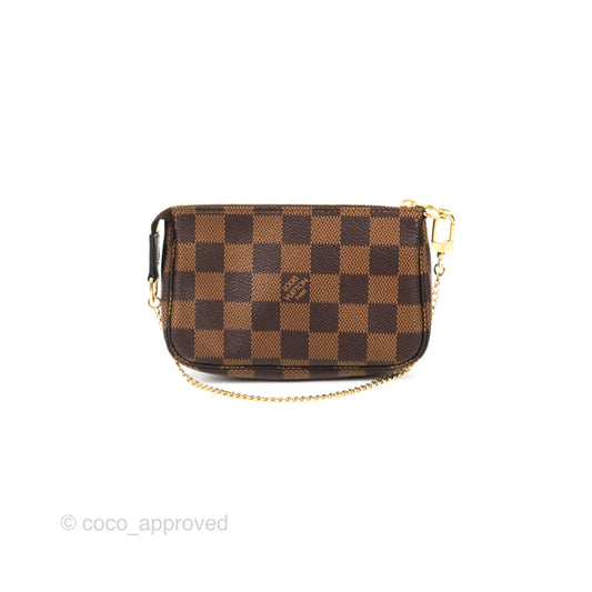 Louis Vuitton Damier Ebene Mini Pochette Accessories