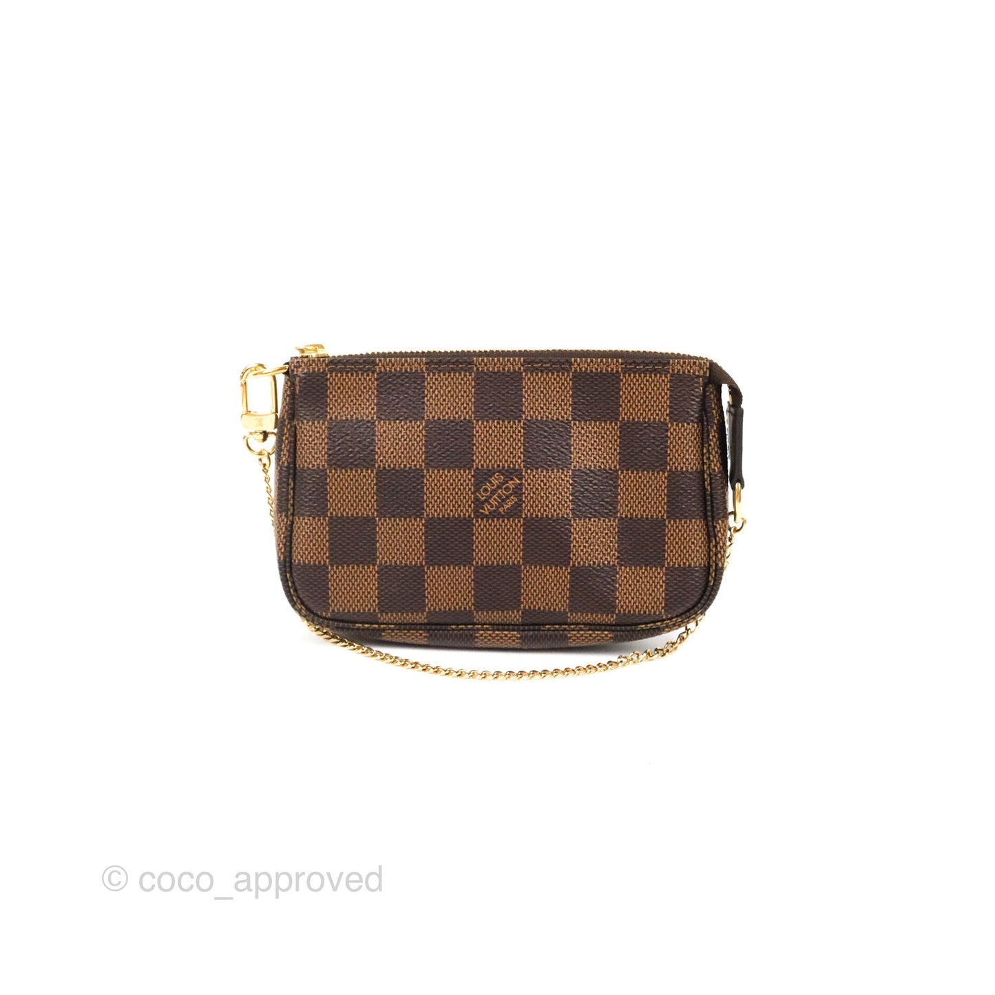 Louis Vuitton Damier Ebene Mini Pochette Accessories