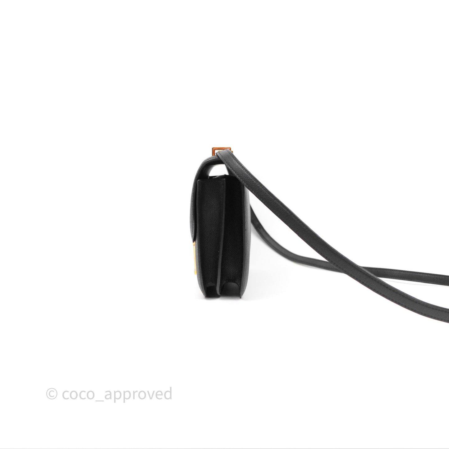 Hermès Constance Mini 18cm Black Epsom Gold Hardware