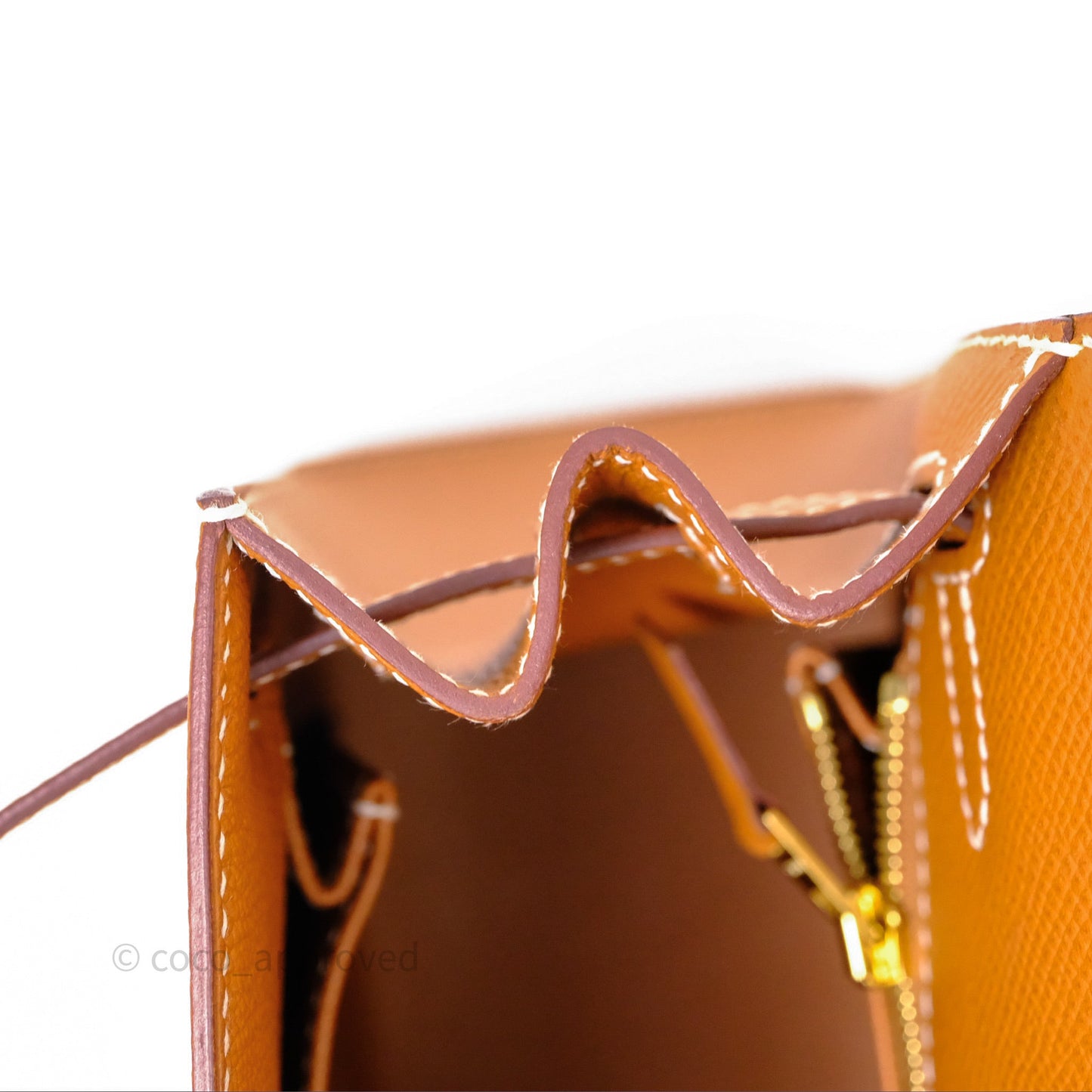 Hermès Kelly 25 Sellier Gold 37 Epsom Gold Hardware