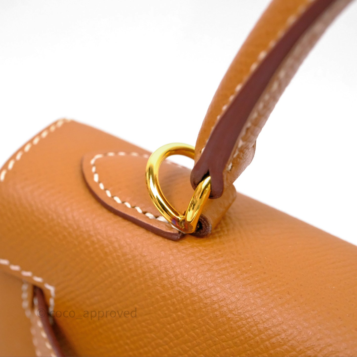 Hermès Kelly 25 Sellier Gold 37 Epsom Gold Hardware