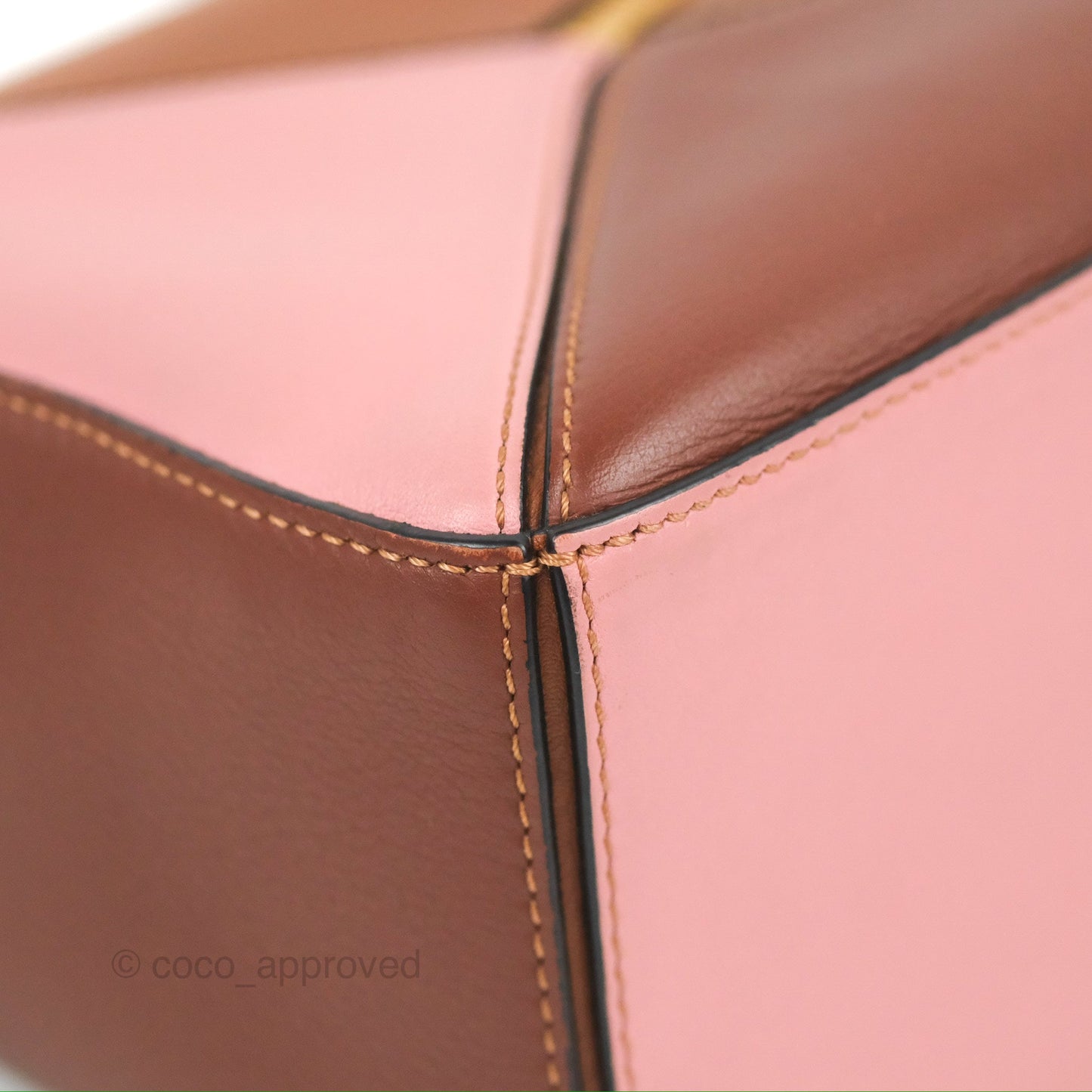 Loewe Small Puzzle Bag Blush Tan Calfskin