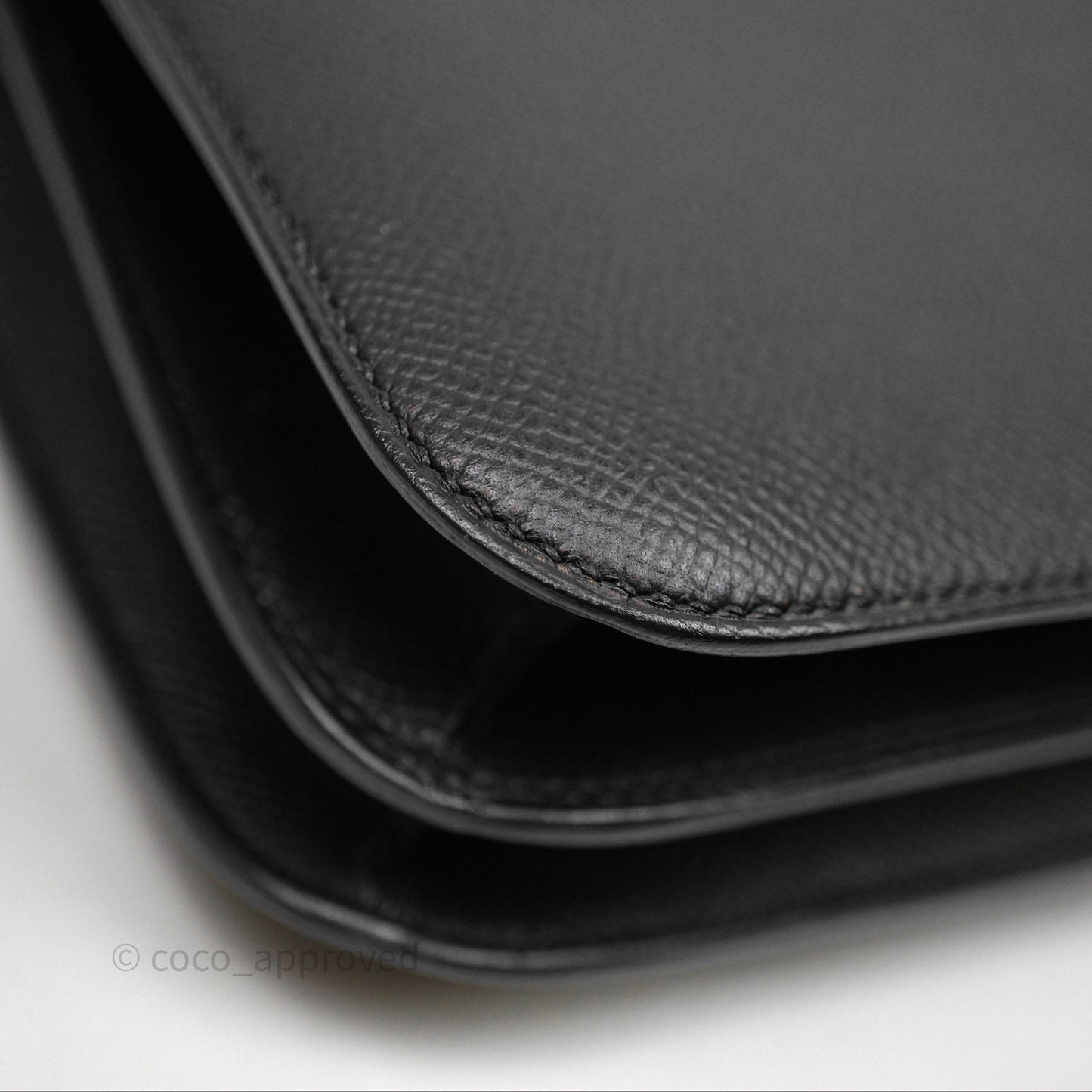 Hermès Constance Mini 18cm Black Epsom Gold Hardware