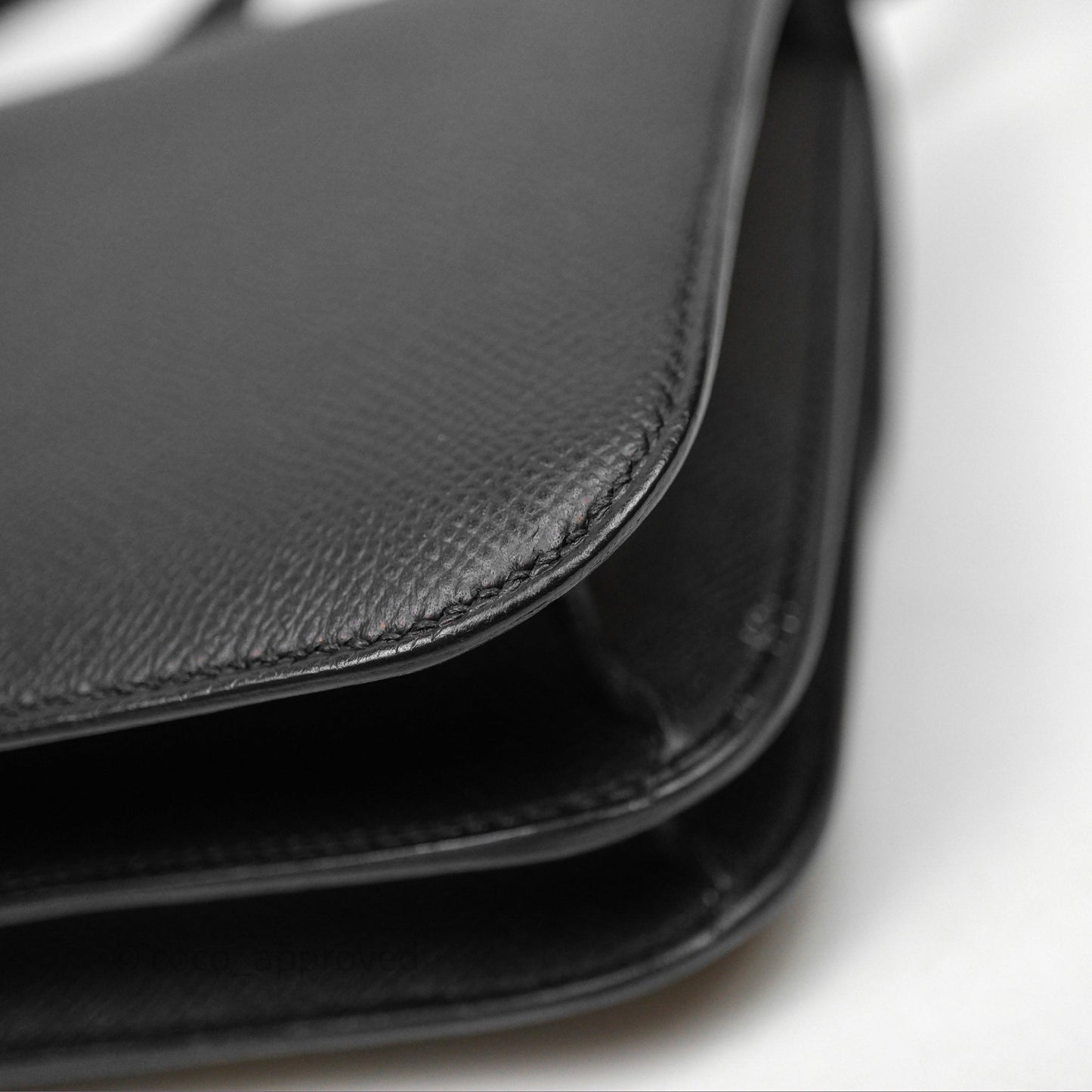 Hermès Constance Mini 18cm Black Epsom Gold Hardware