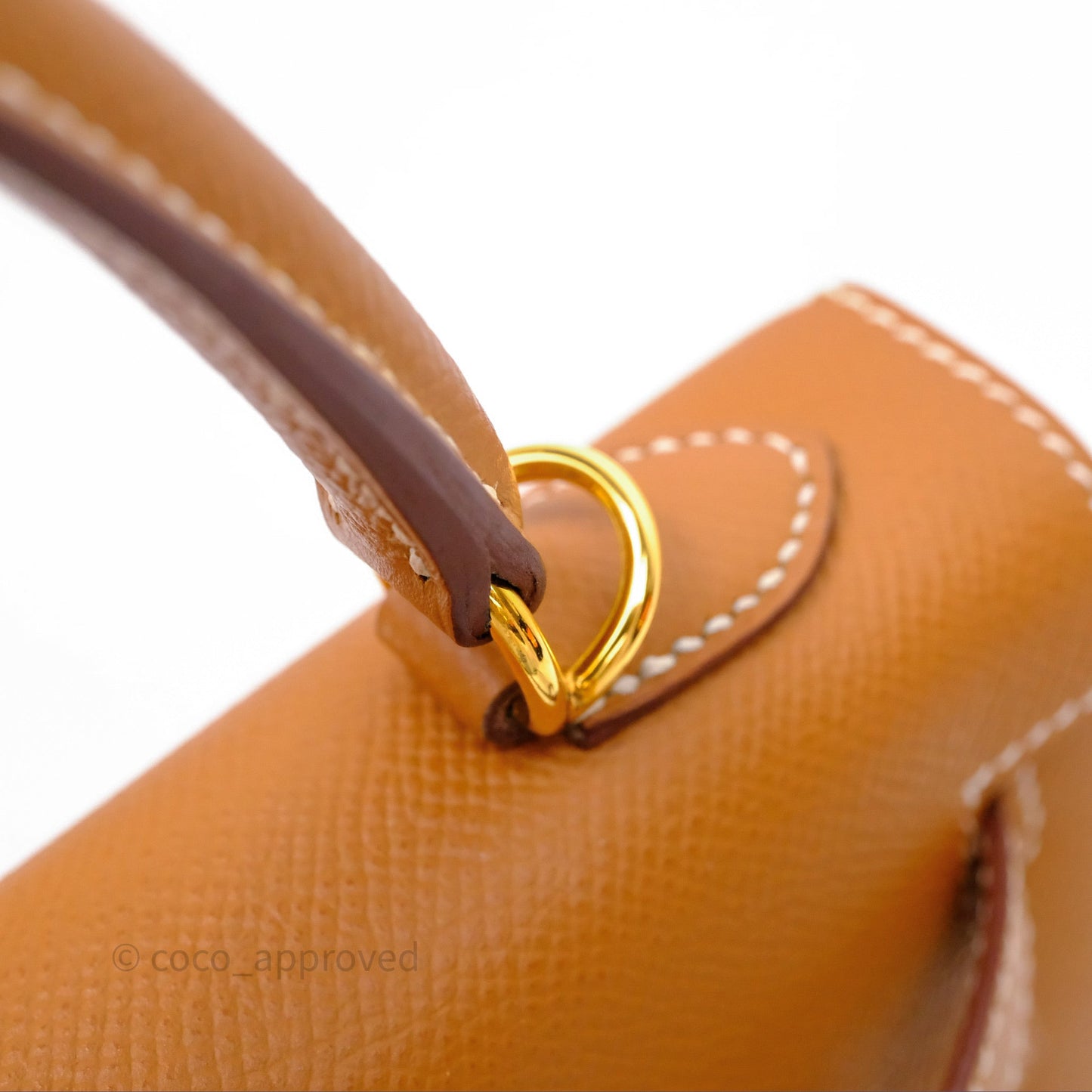 Hermès Kelly 25 Sellier Gold 37 Epsom Gold Hardware