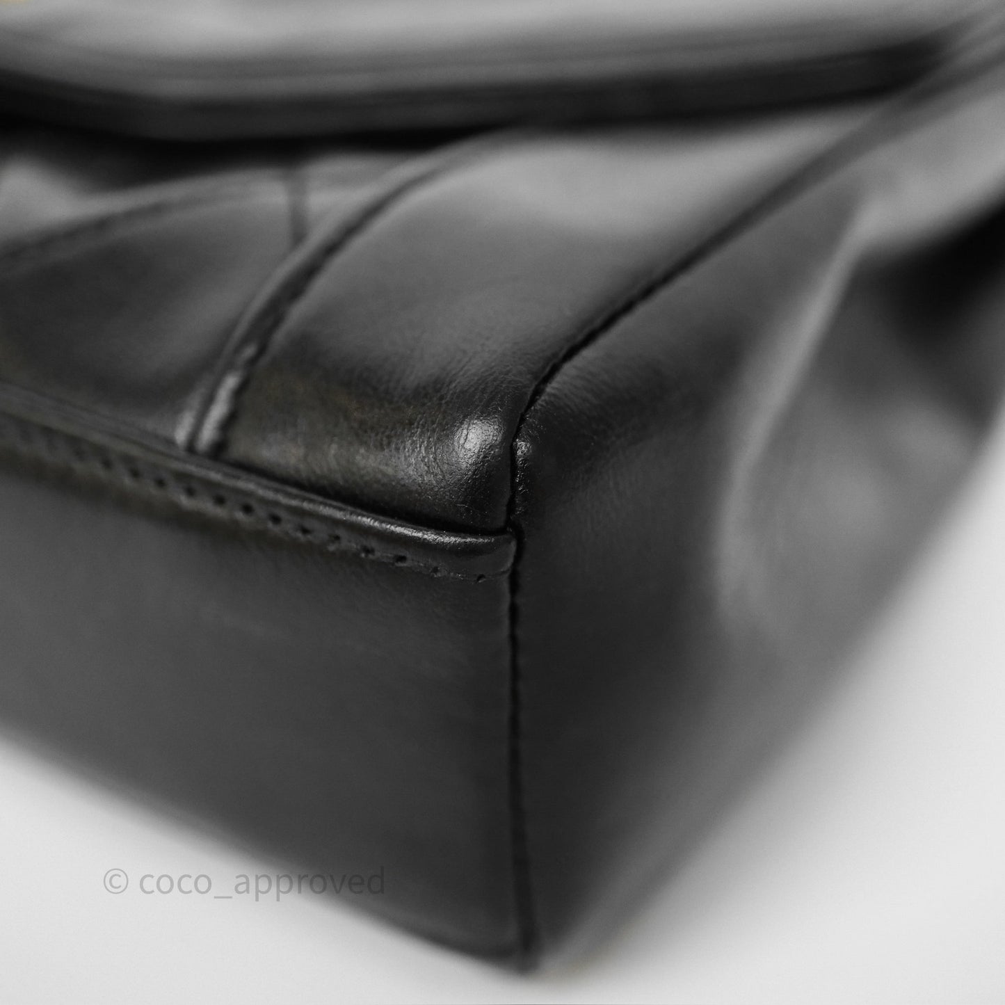 Chanel Vintage Small Diana Flap Black Lambskin 24K Gold Hardware