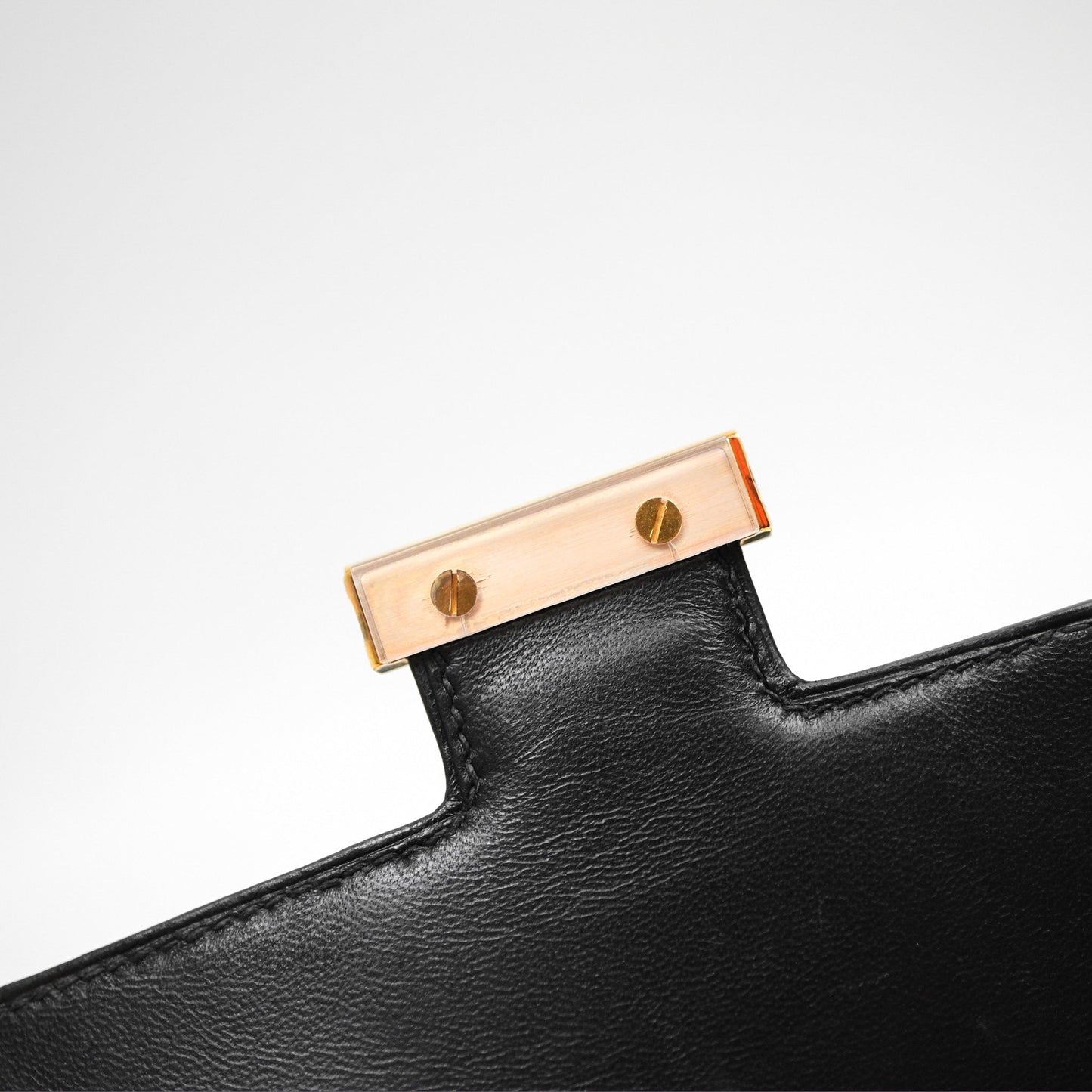 Hermès Constance Mini 18cm Black Epsom Gold Hardware