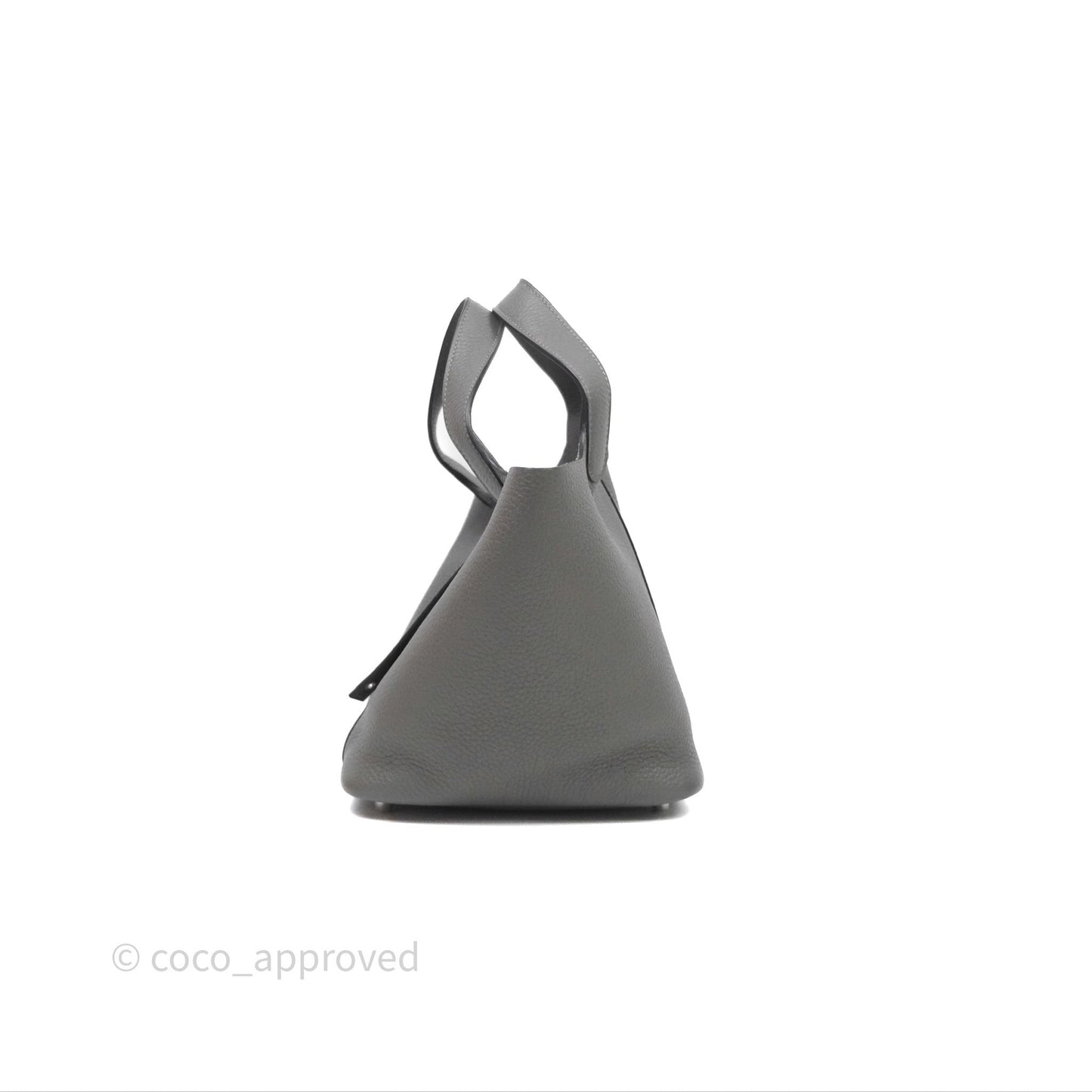 Hermès Picotin 18 Gris Meyer 0L Clemence Palladium Hardware