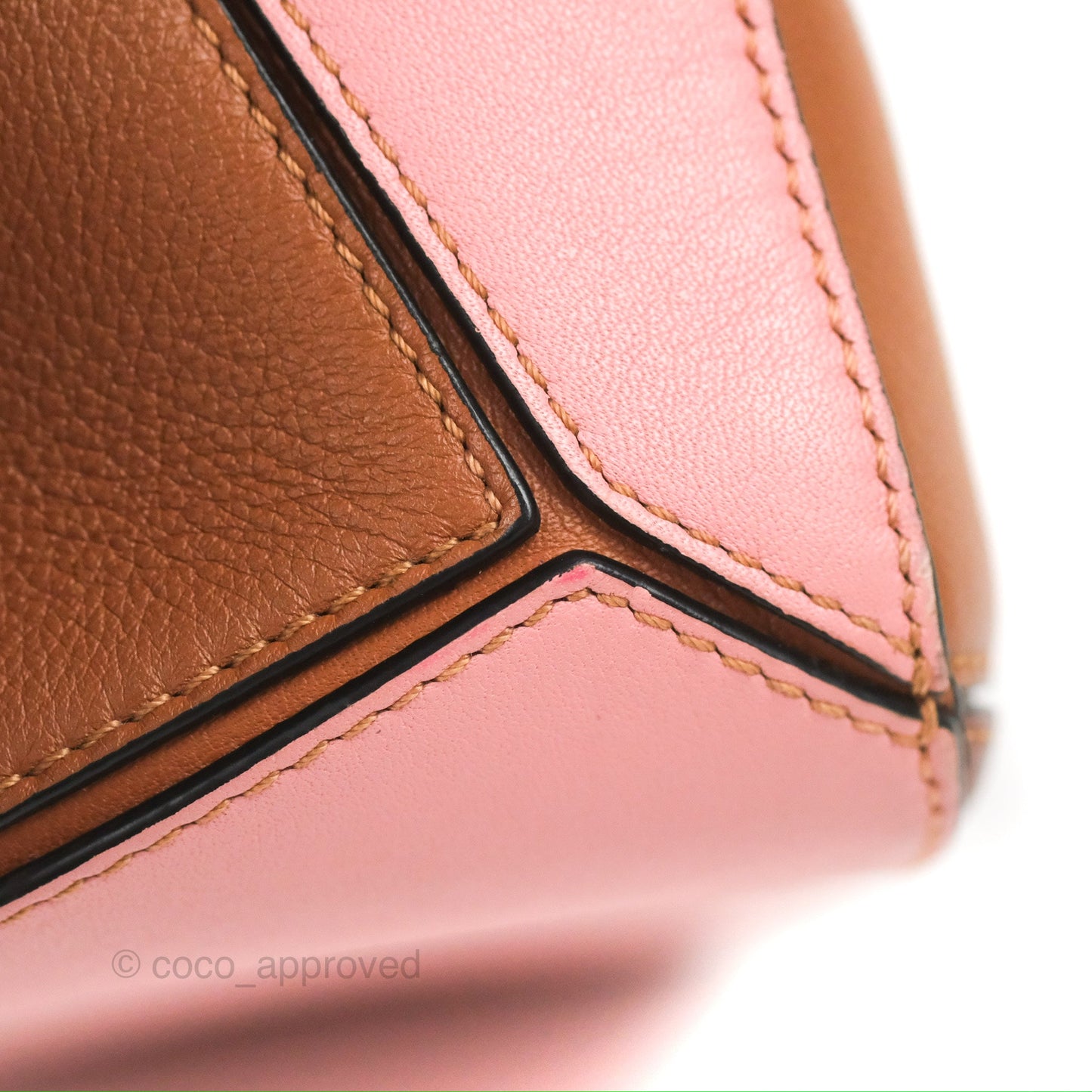Loewe Small Puzzle Bag Blush Tan Calfskin