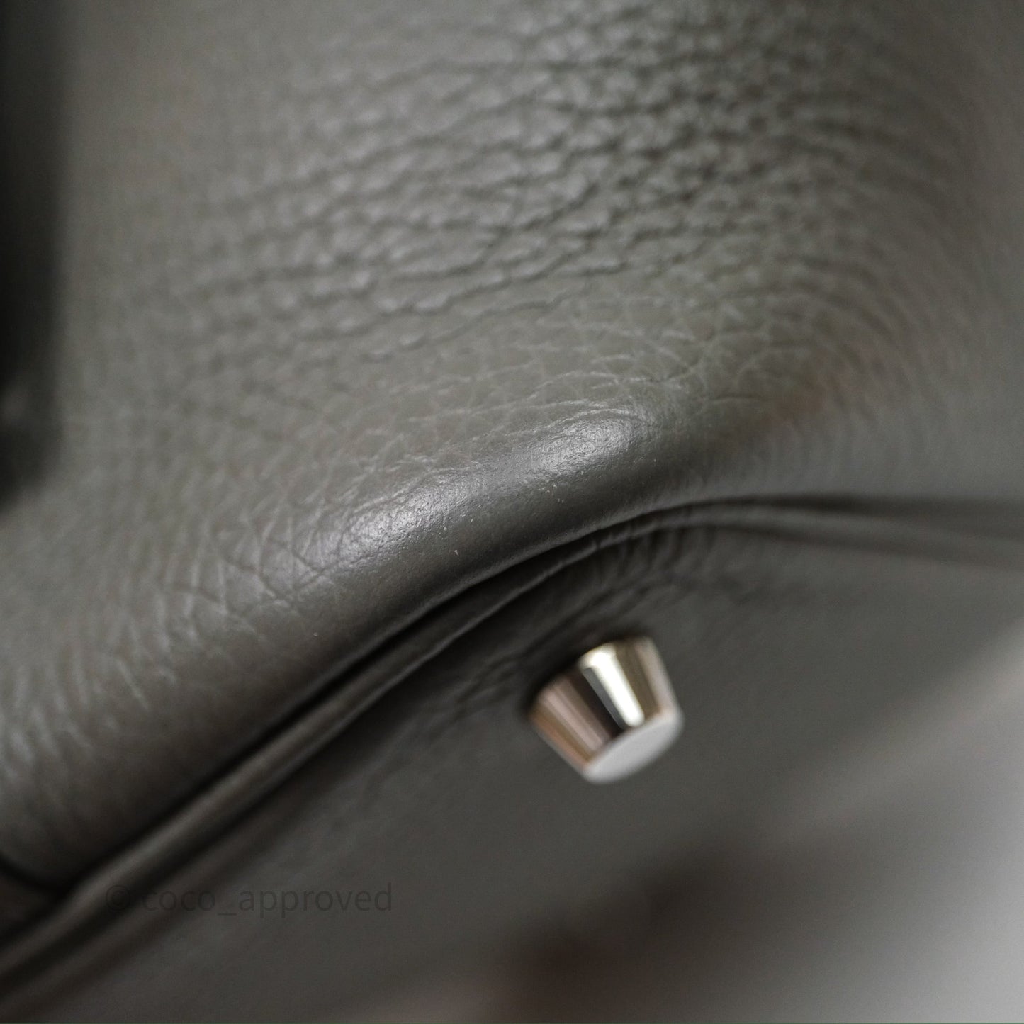 Hermès Picotin 18 Gris Meyer 0L Clemence Palladium Hardware